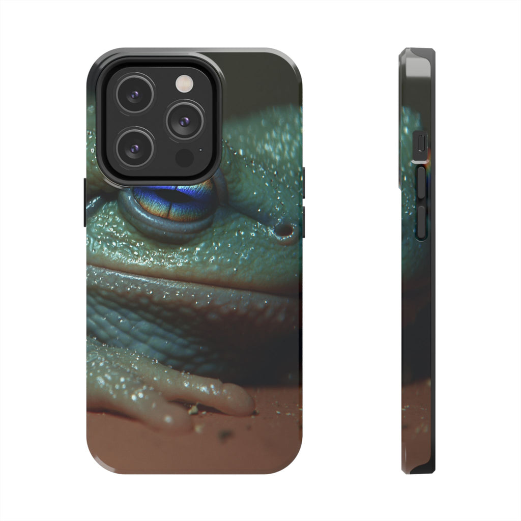 Trippy frog phone case