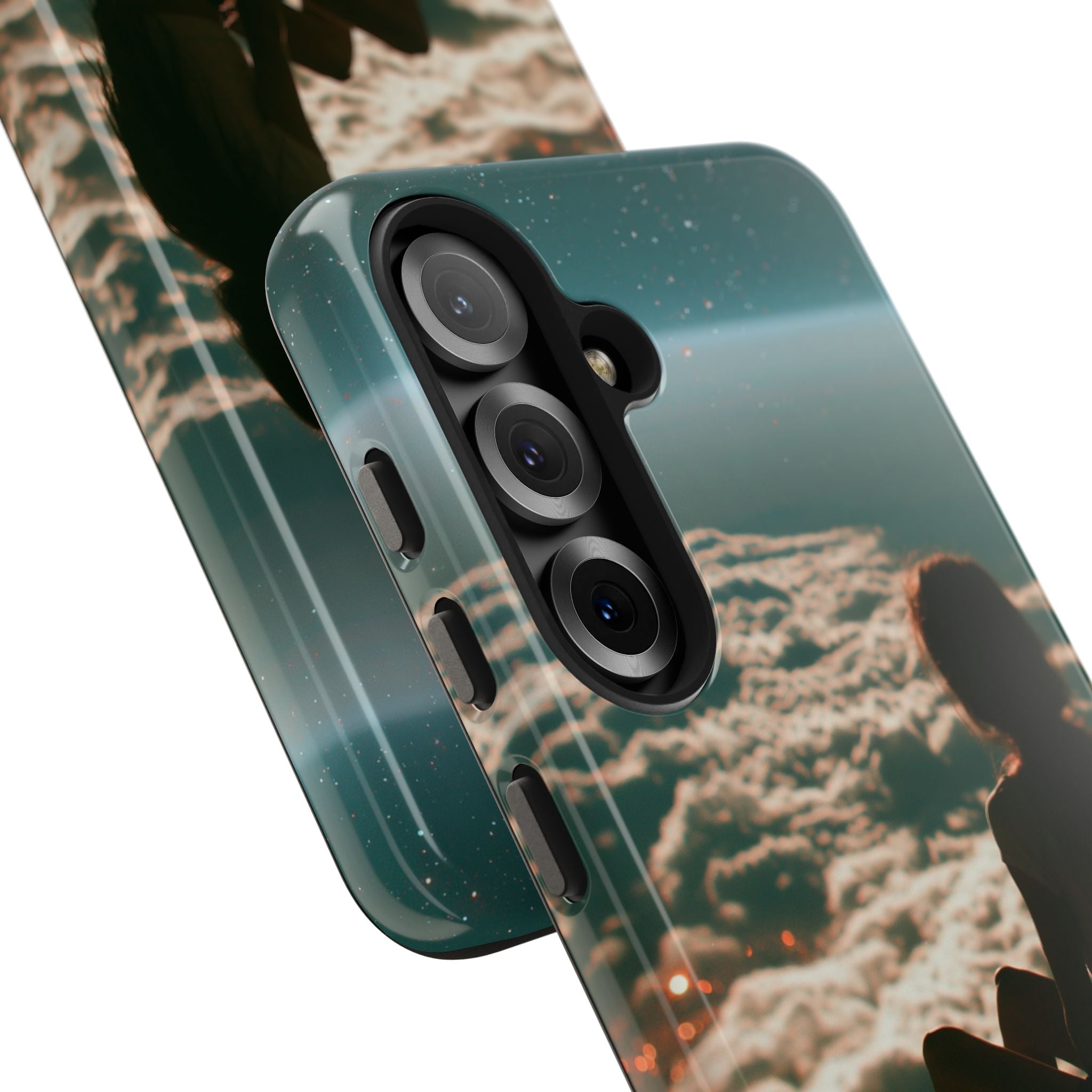 Lonely girl phone case