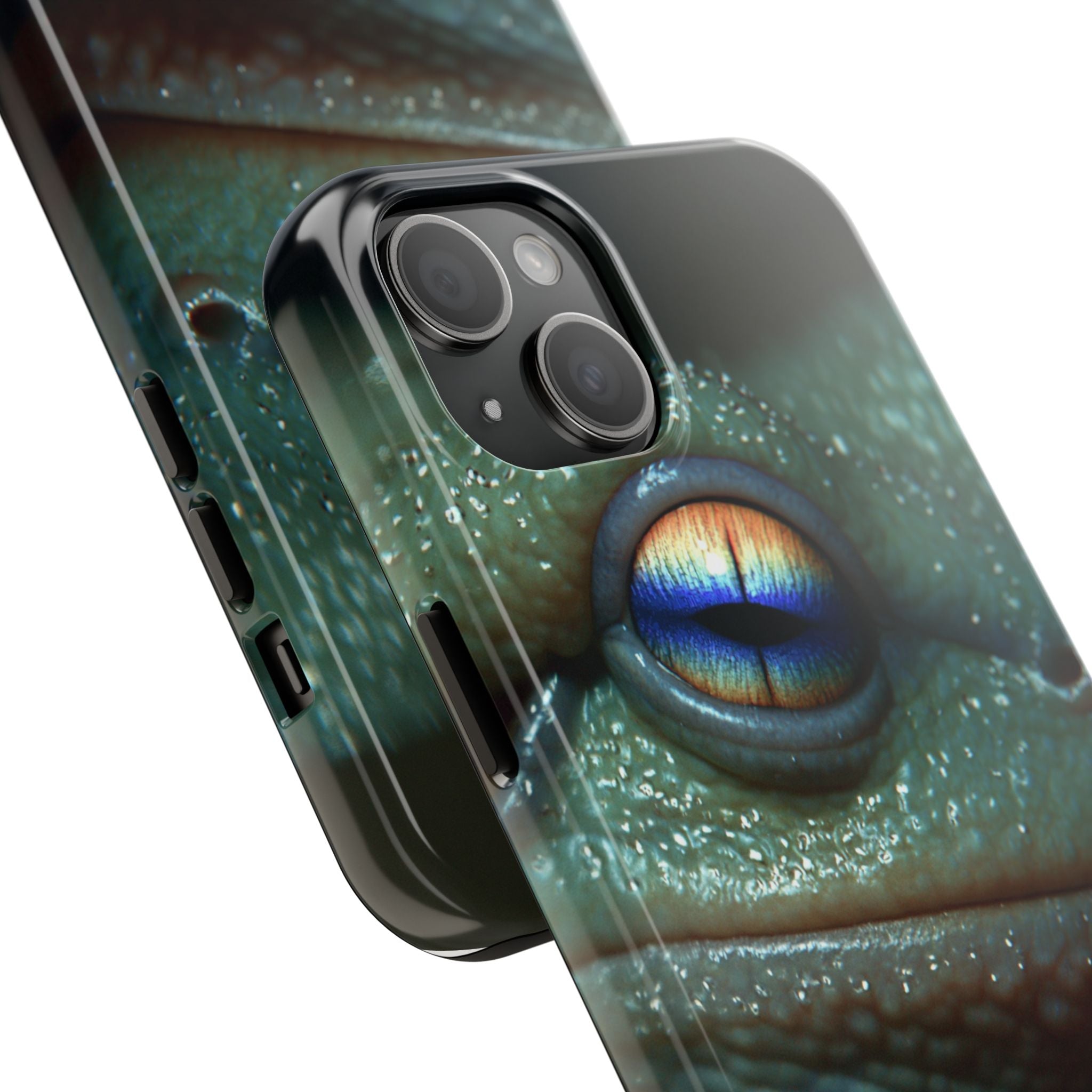 Trippy frog phone case