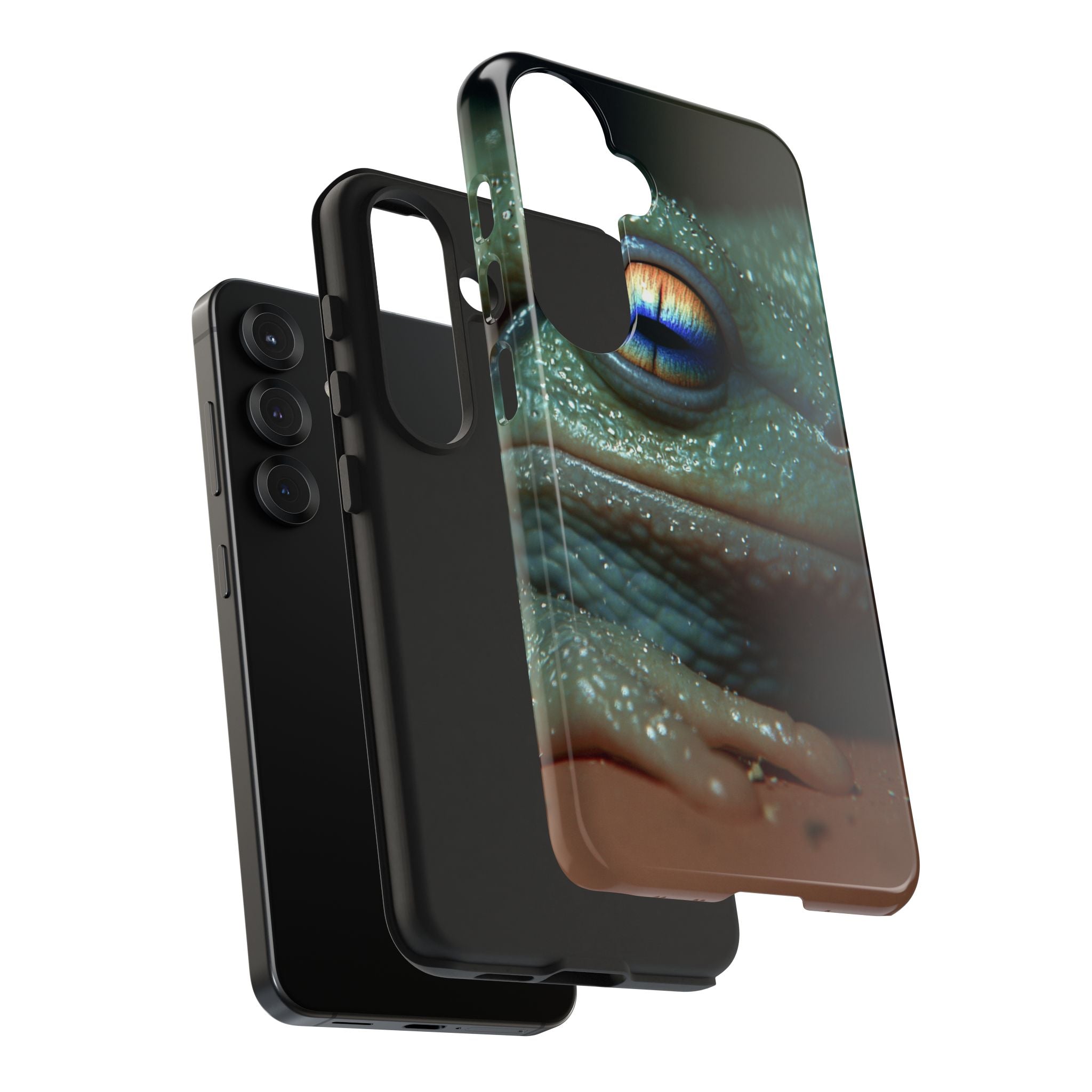 Trippy frog phone case