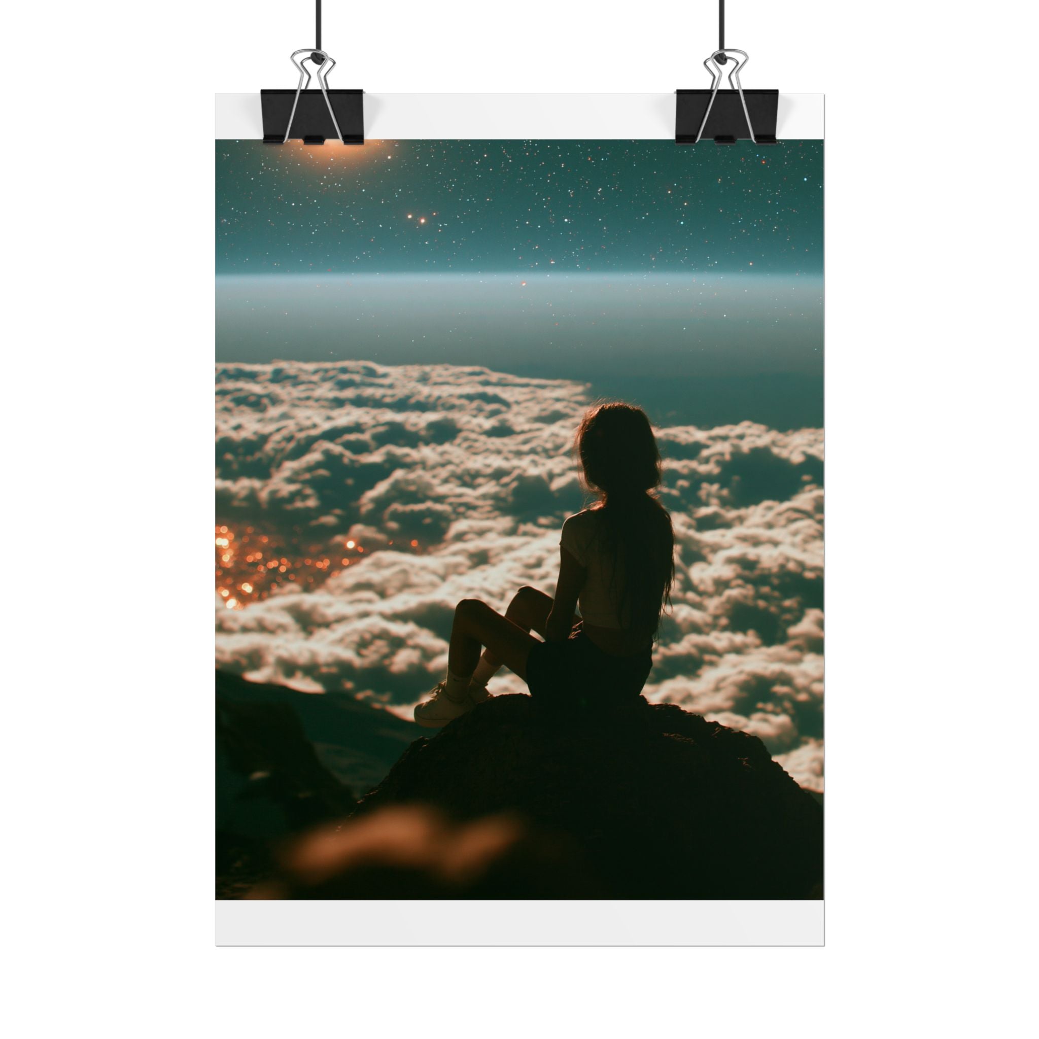 Lonely girl poster