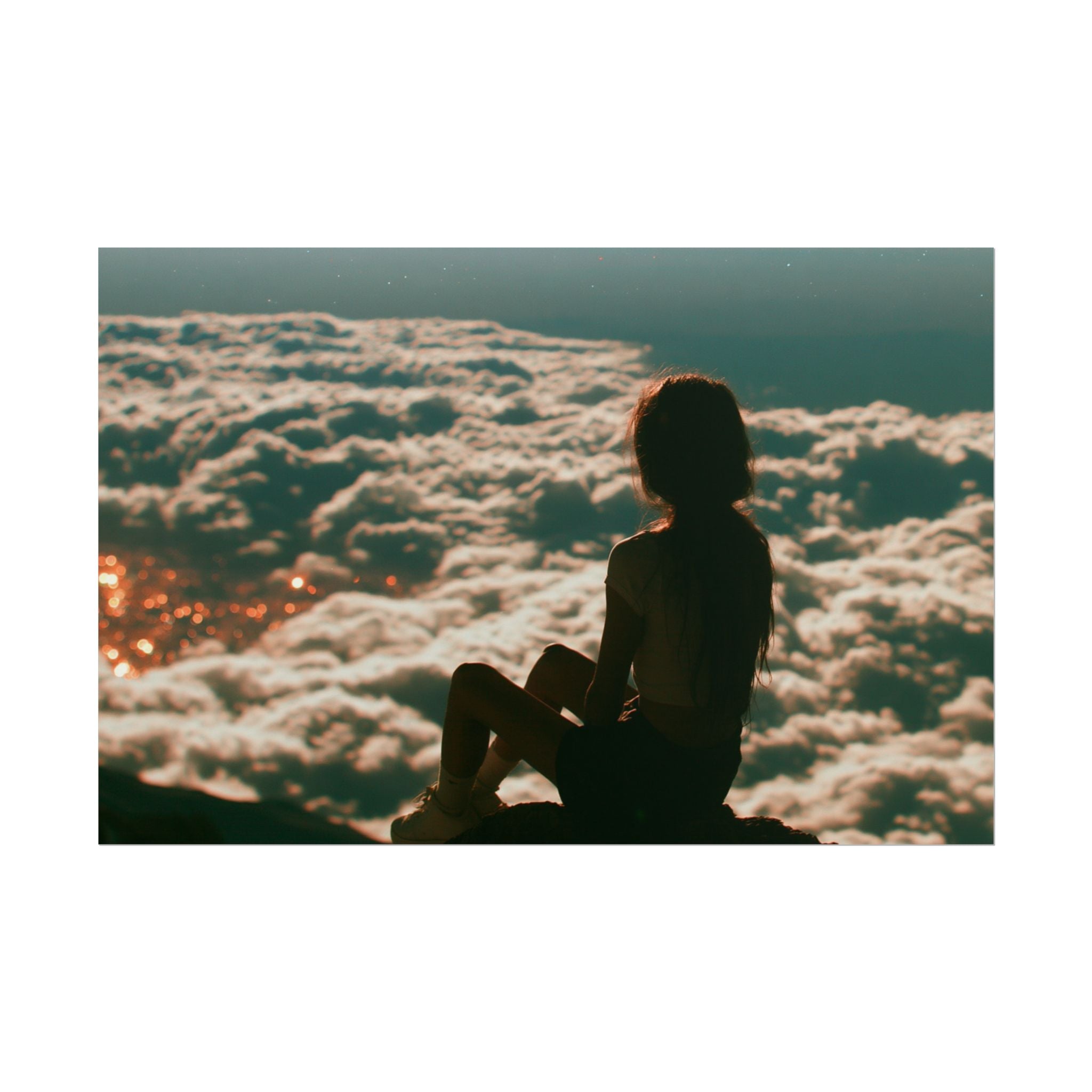 Lonely girl poster