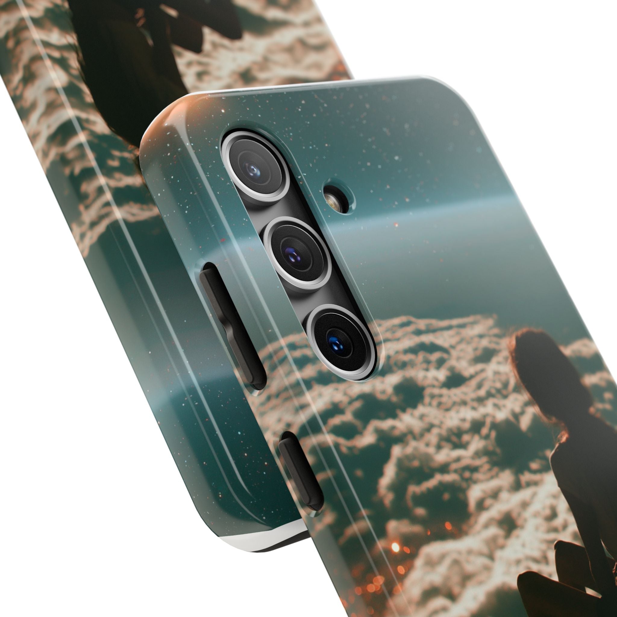 Lonely girl phone case