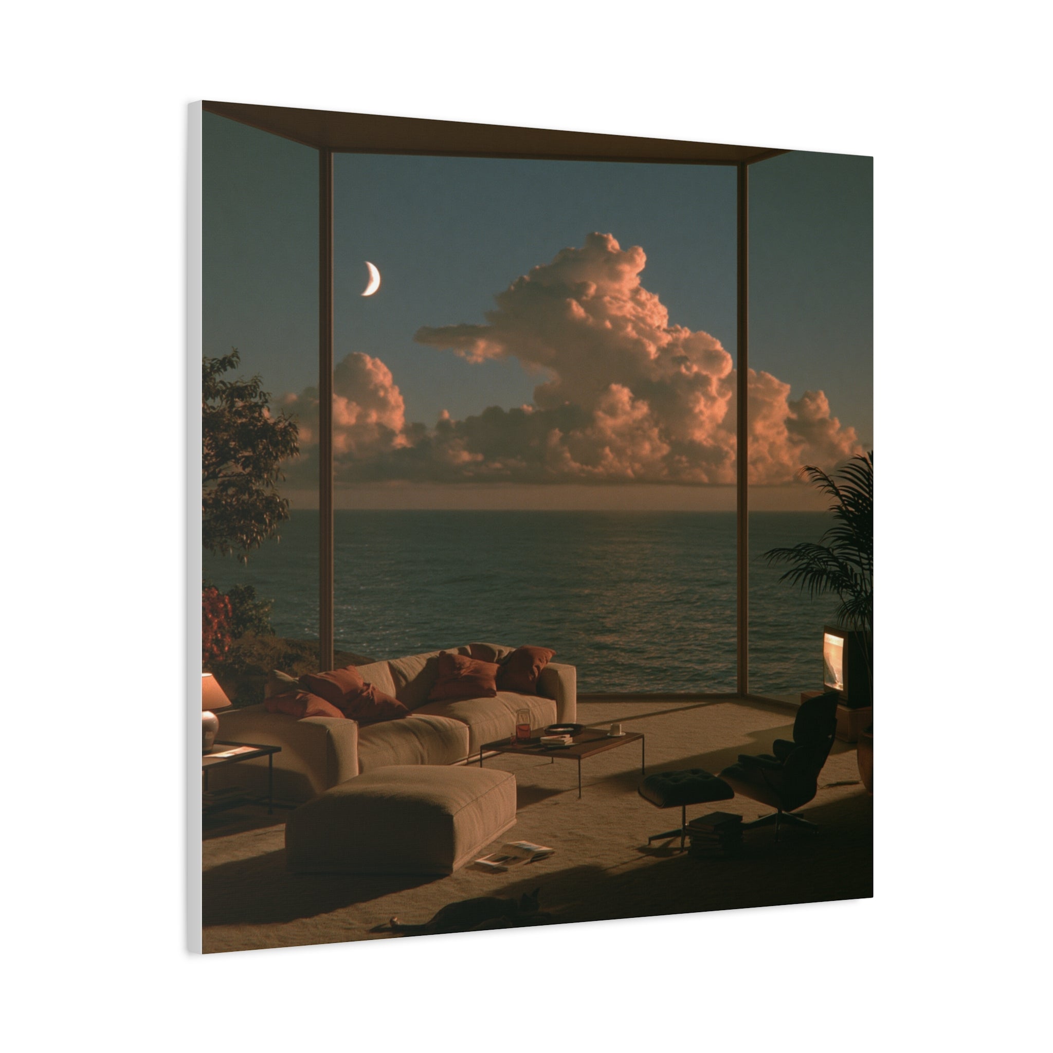 Serenity matte canvas print