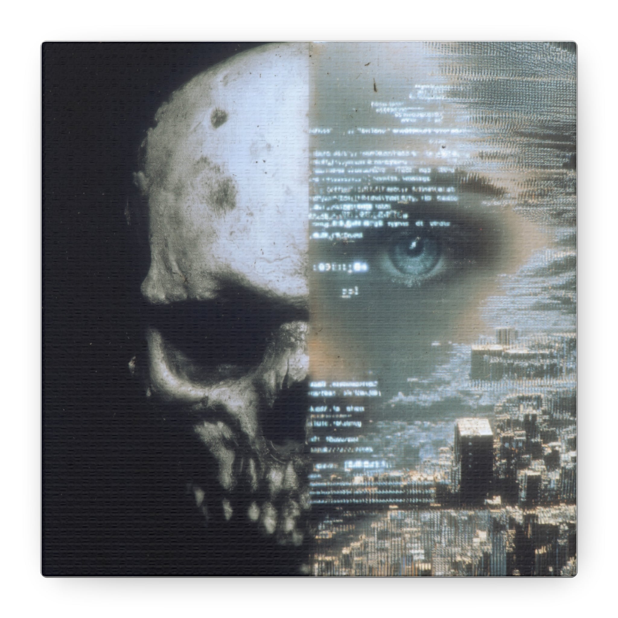 Dichotomy matte Canvas print