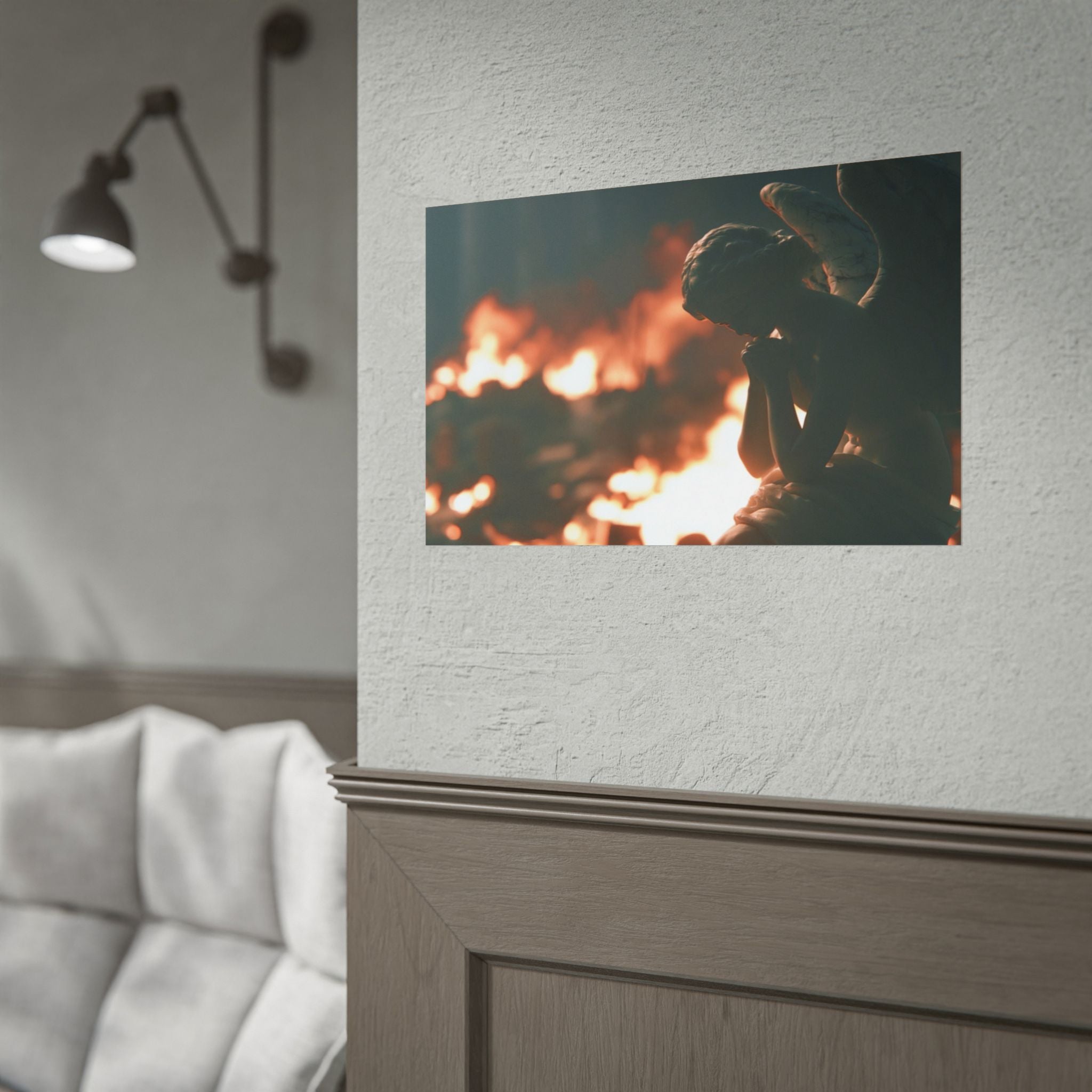 Mourning angel poster