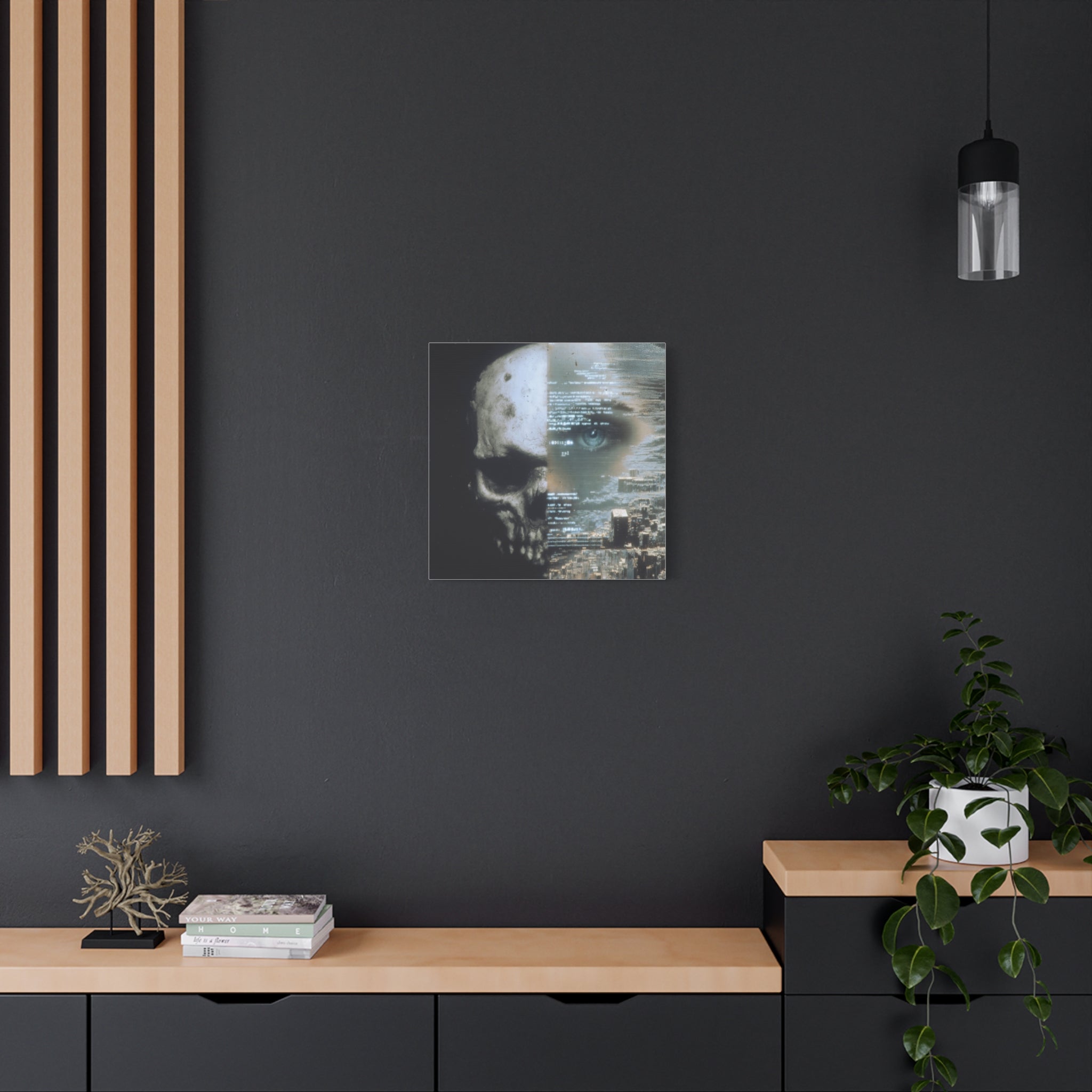 Dichotomy matte Canvas print