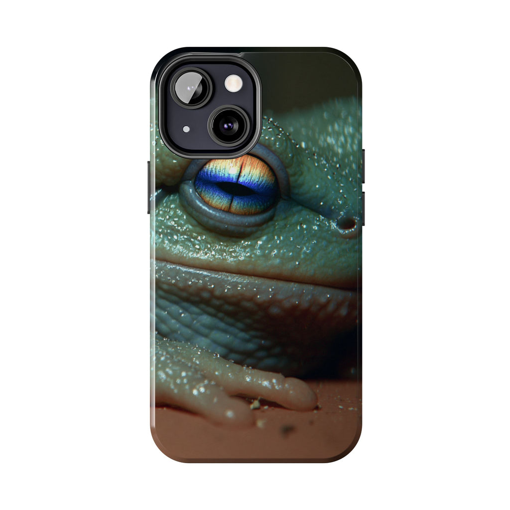 Trippy frog phone case
