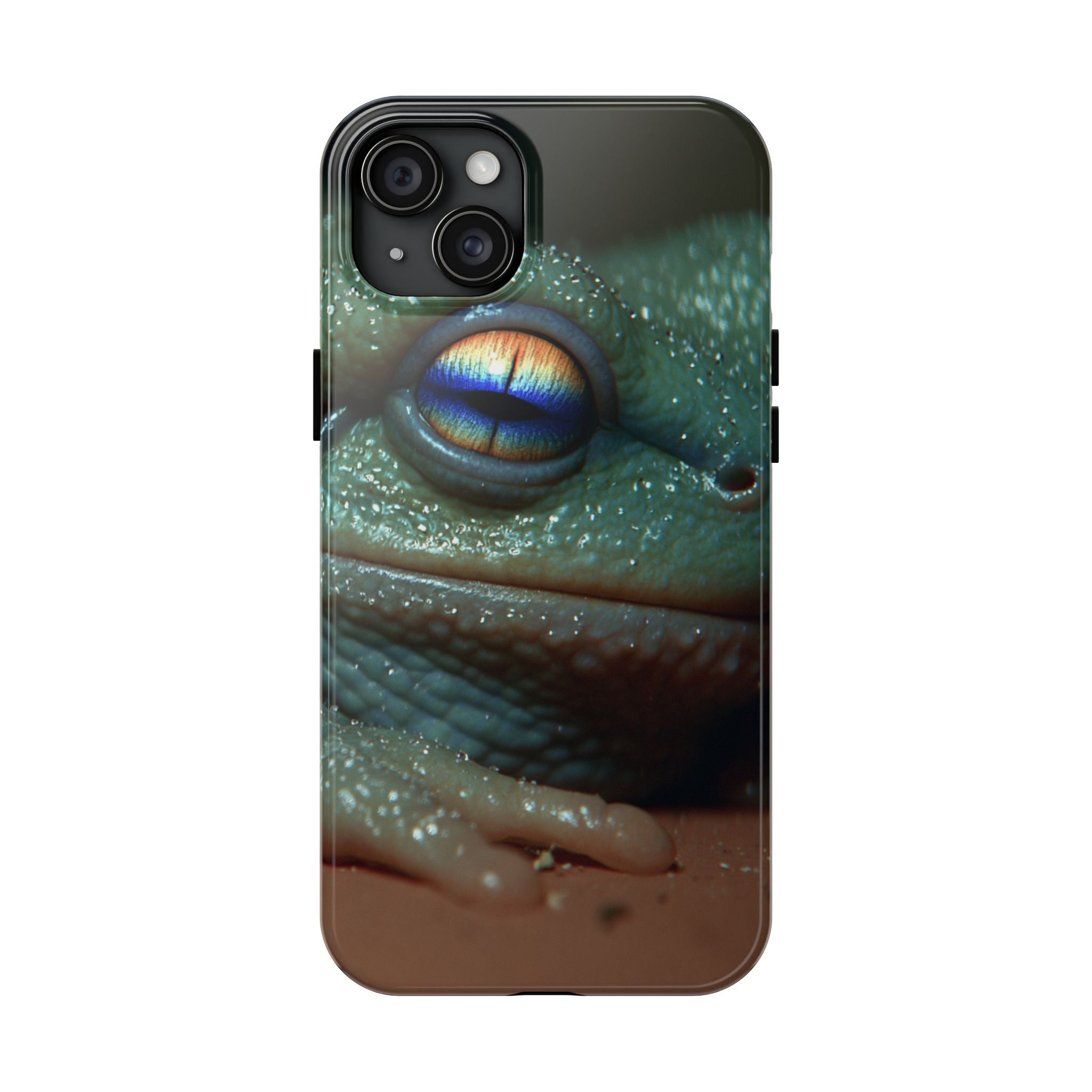 Trippy frog phone case