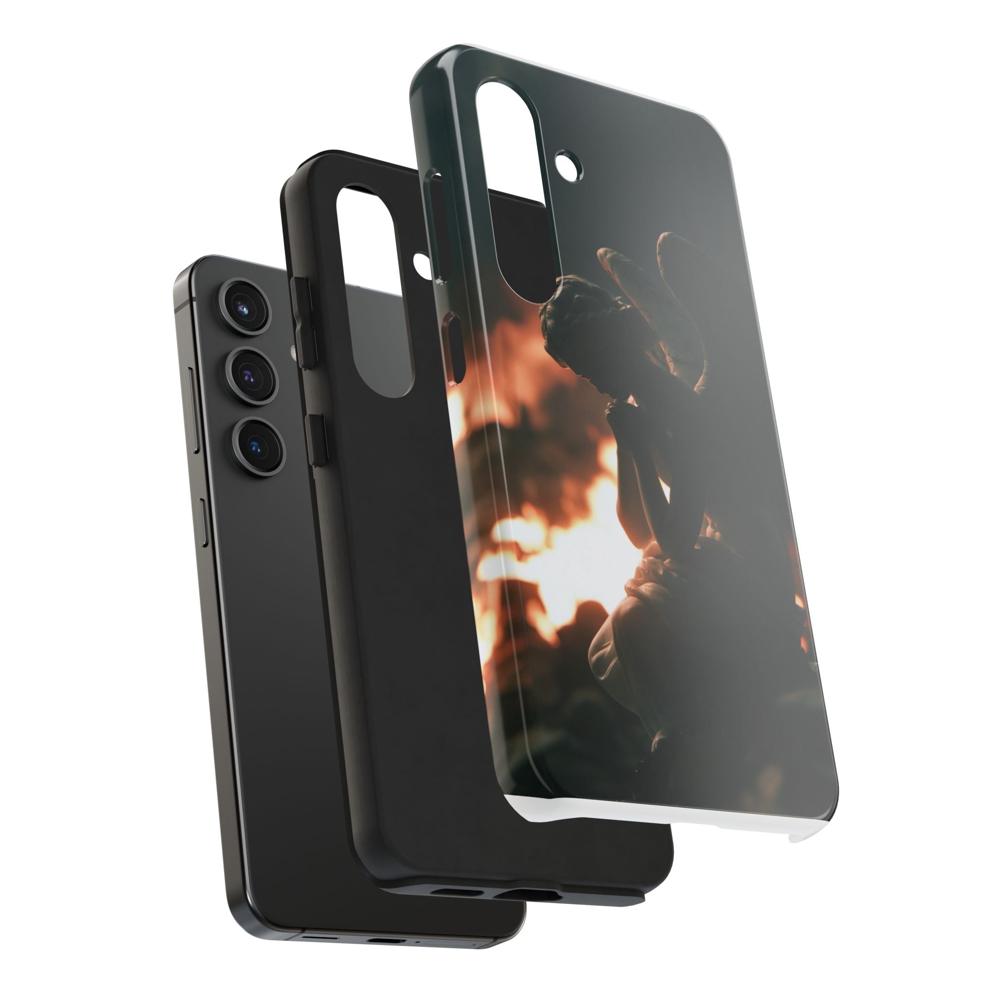 Mourning angel phone case