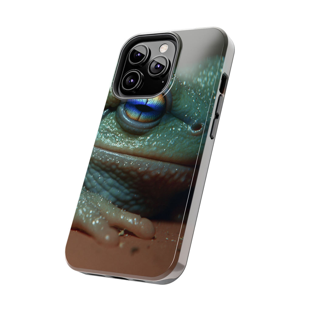 Trippy frog phone case