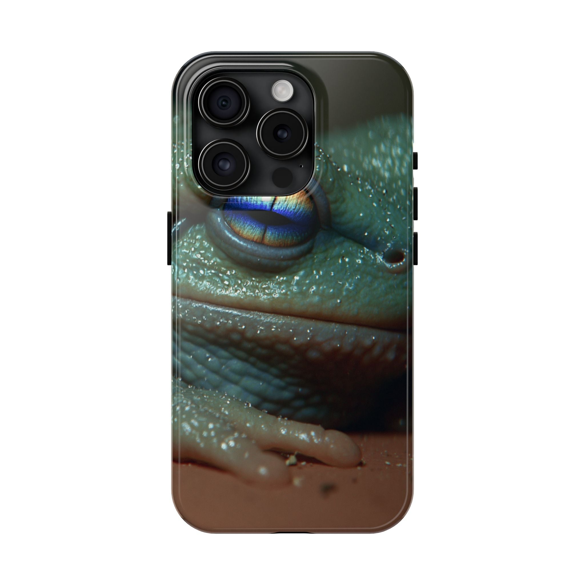 Trippy frog phone case