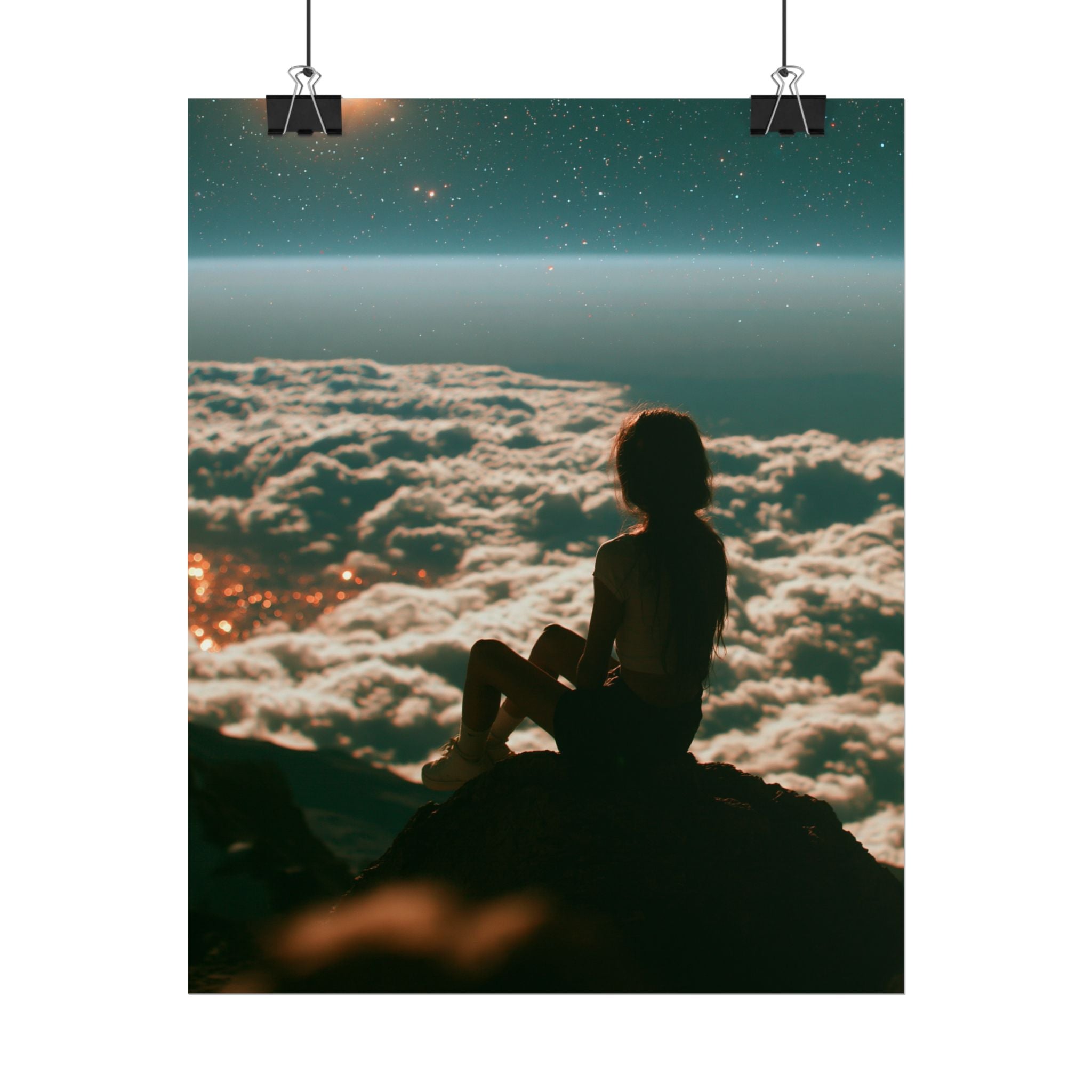 Lonely girl poster