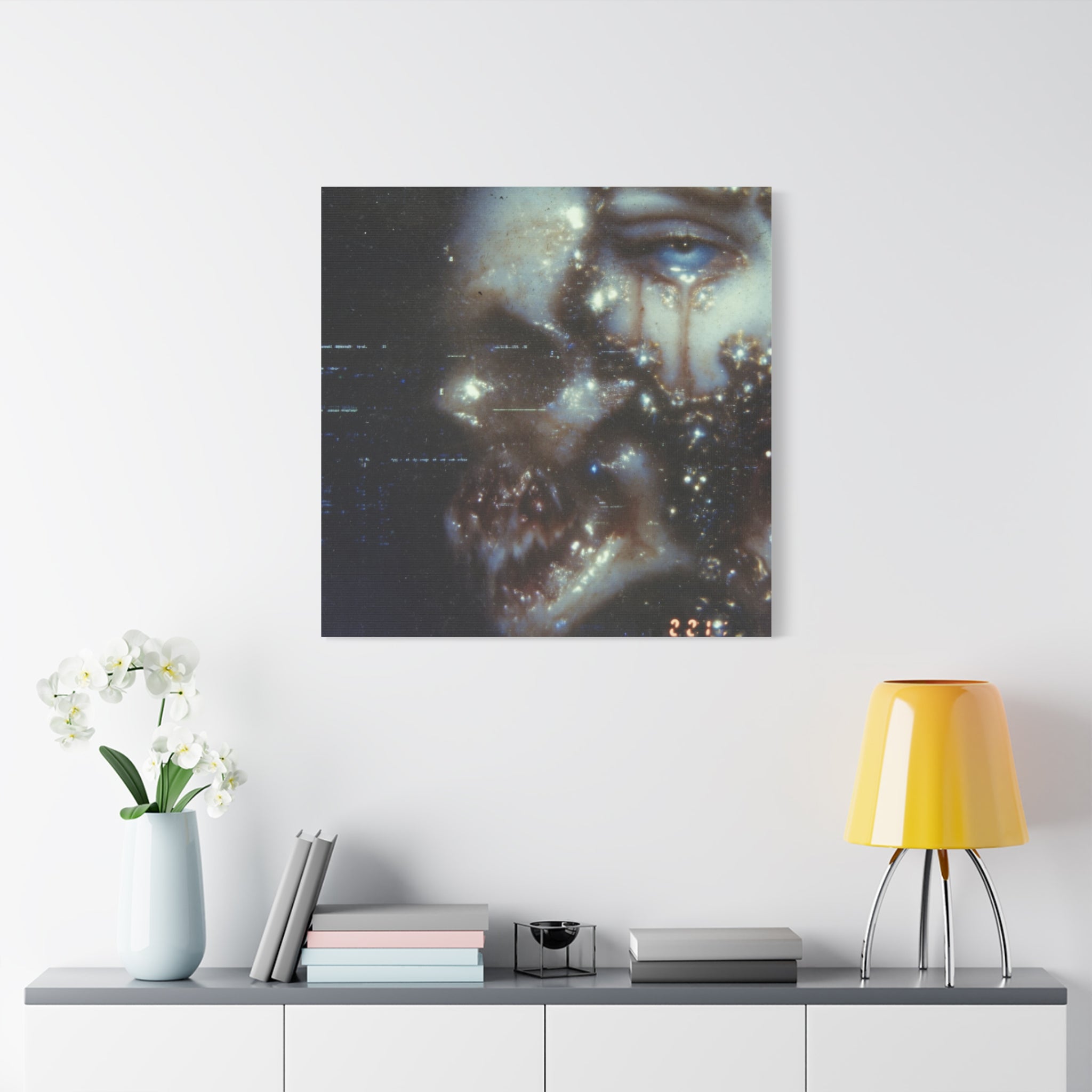 Devastation matte Canvas print