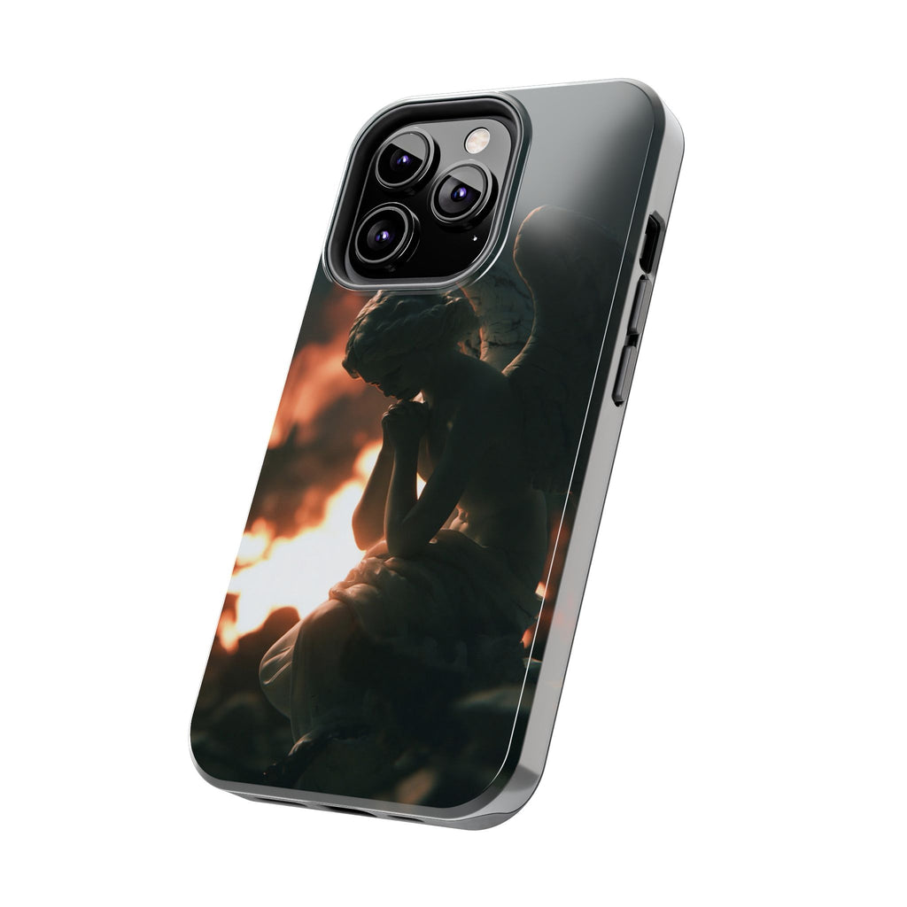 Mourning angel phone case