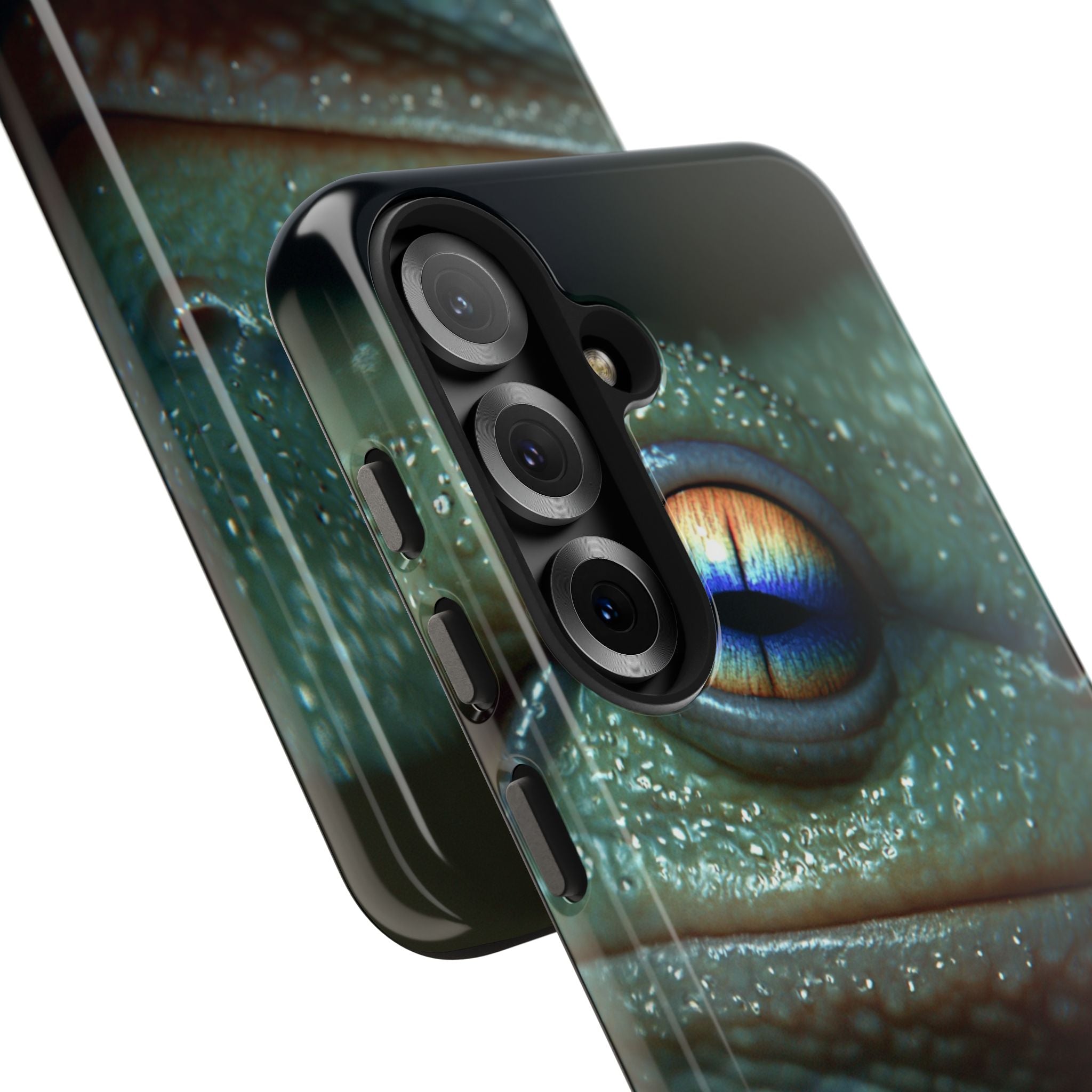 Trippy frog phone case