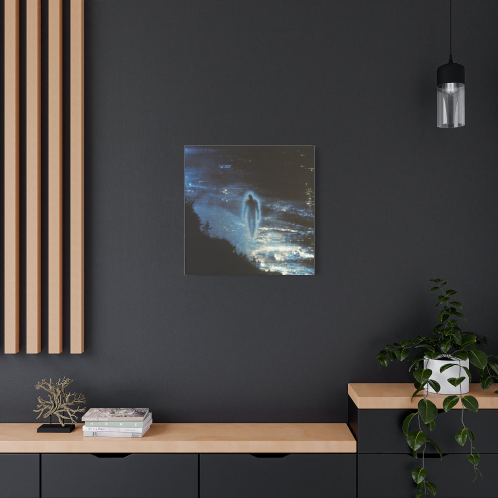 Digital soul matte canvas print