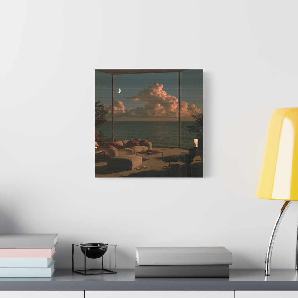 Serenity matte canvas print