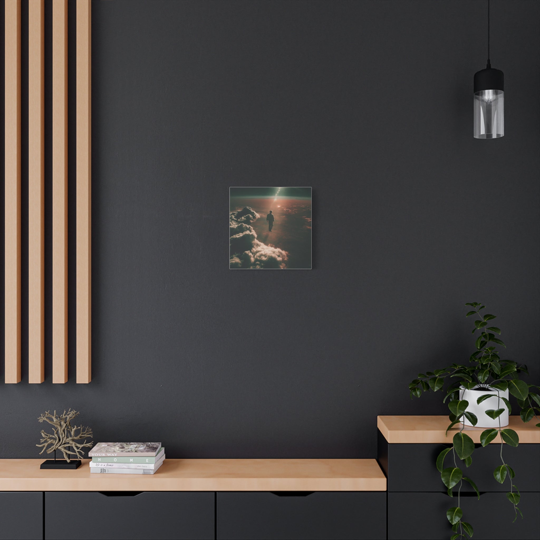 Wanderer matte Canvas print