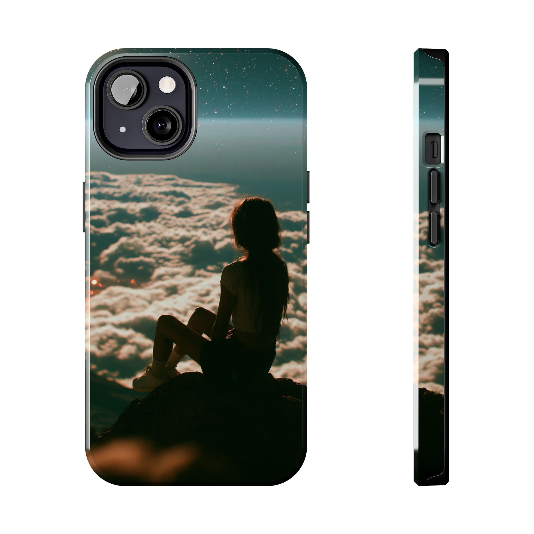 Lonely girl phone case