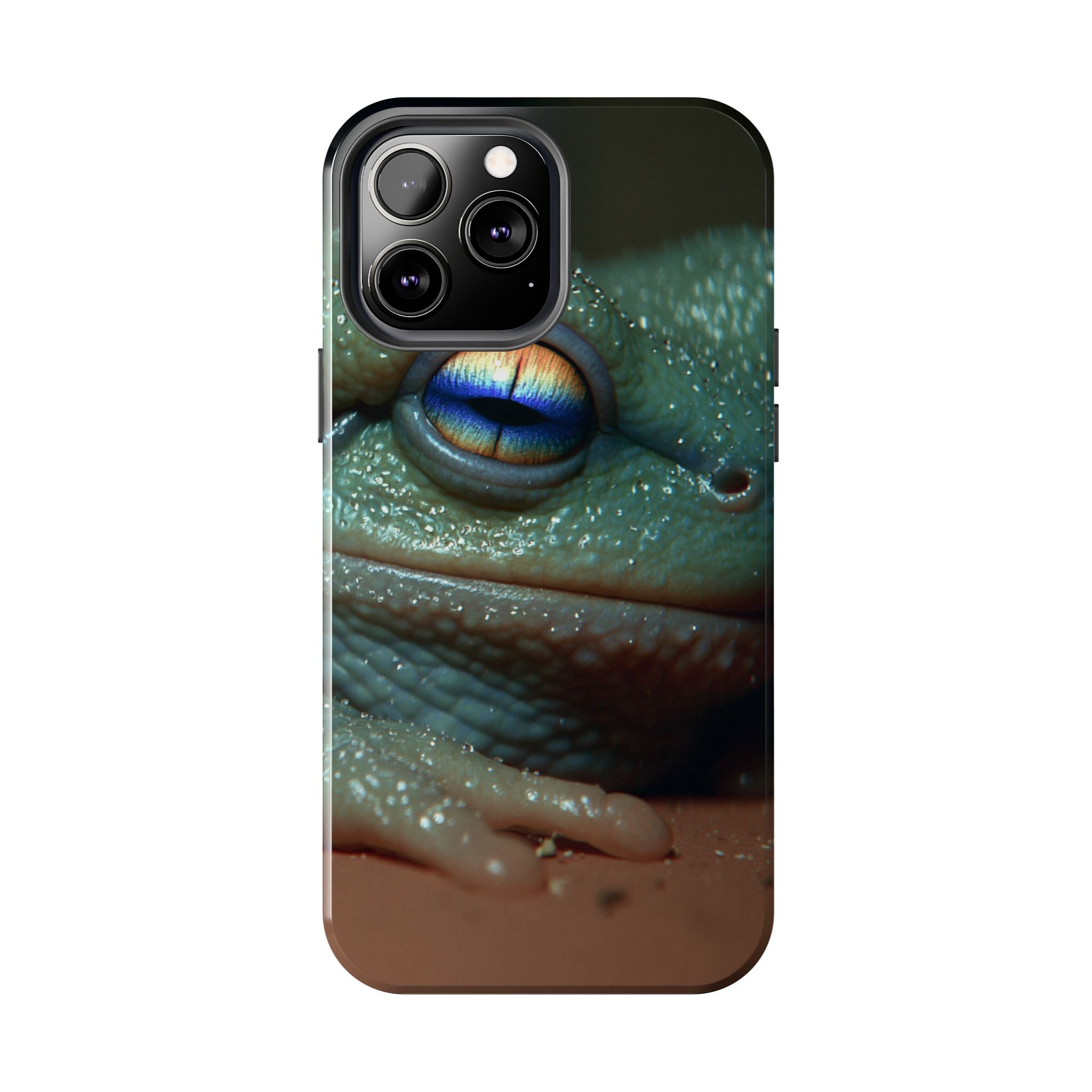 Trippy frog phone case