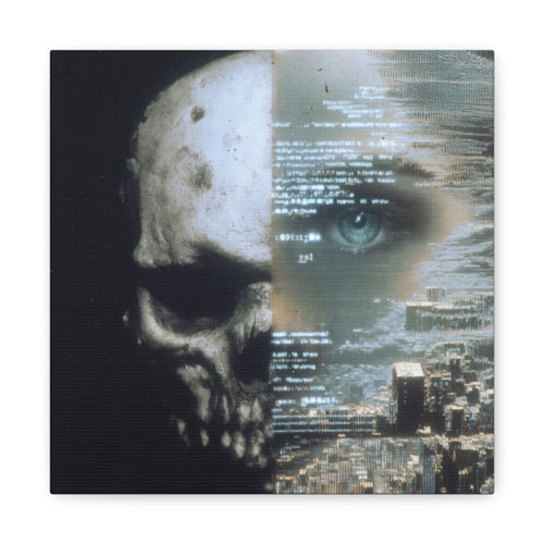 Dichotomy matte Canvas print