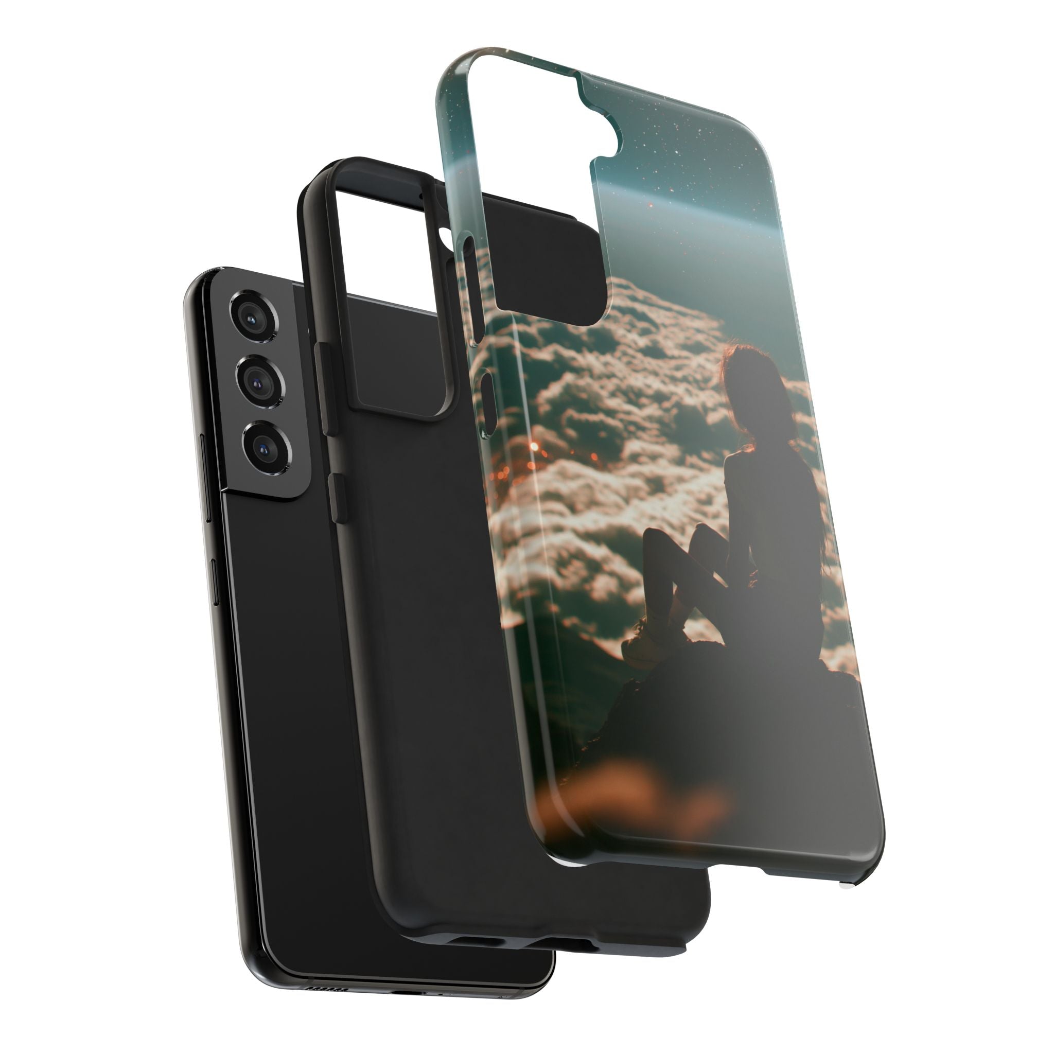 Lonely girl phone case