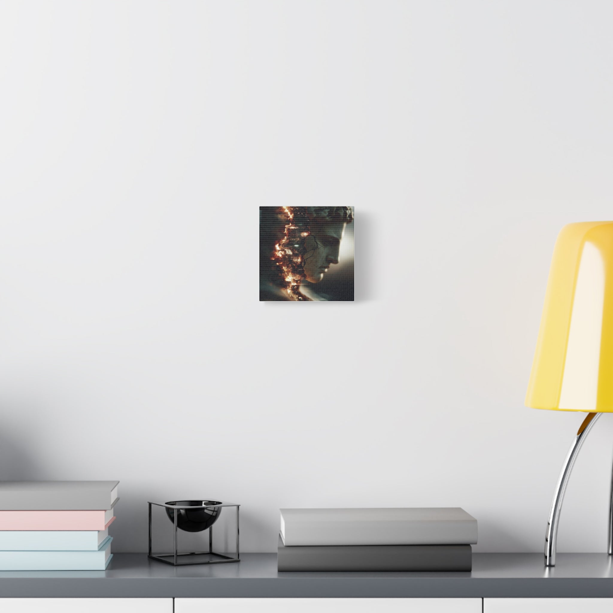 Entropy matte canvas print