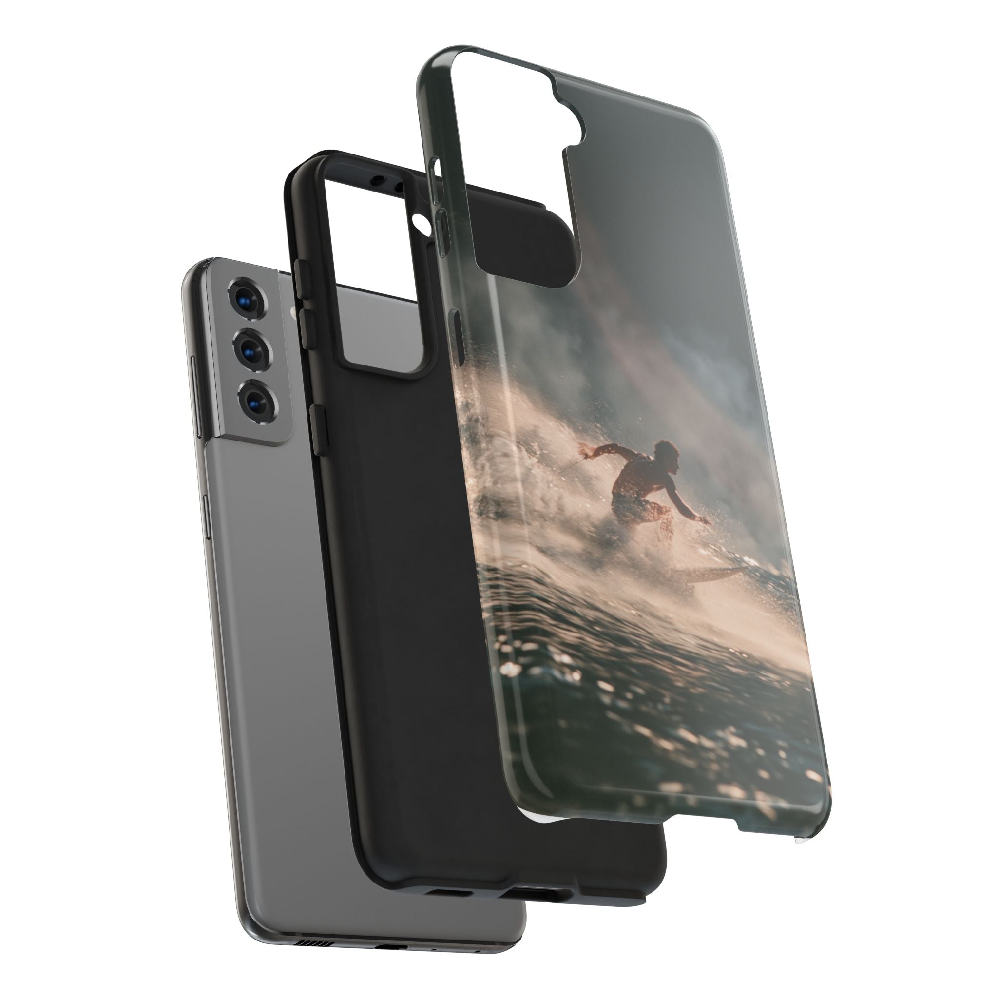 Wave catcher phone case