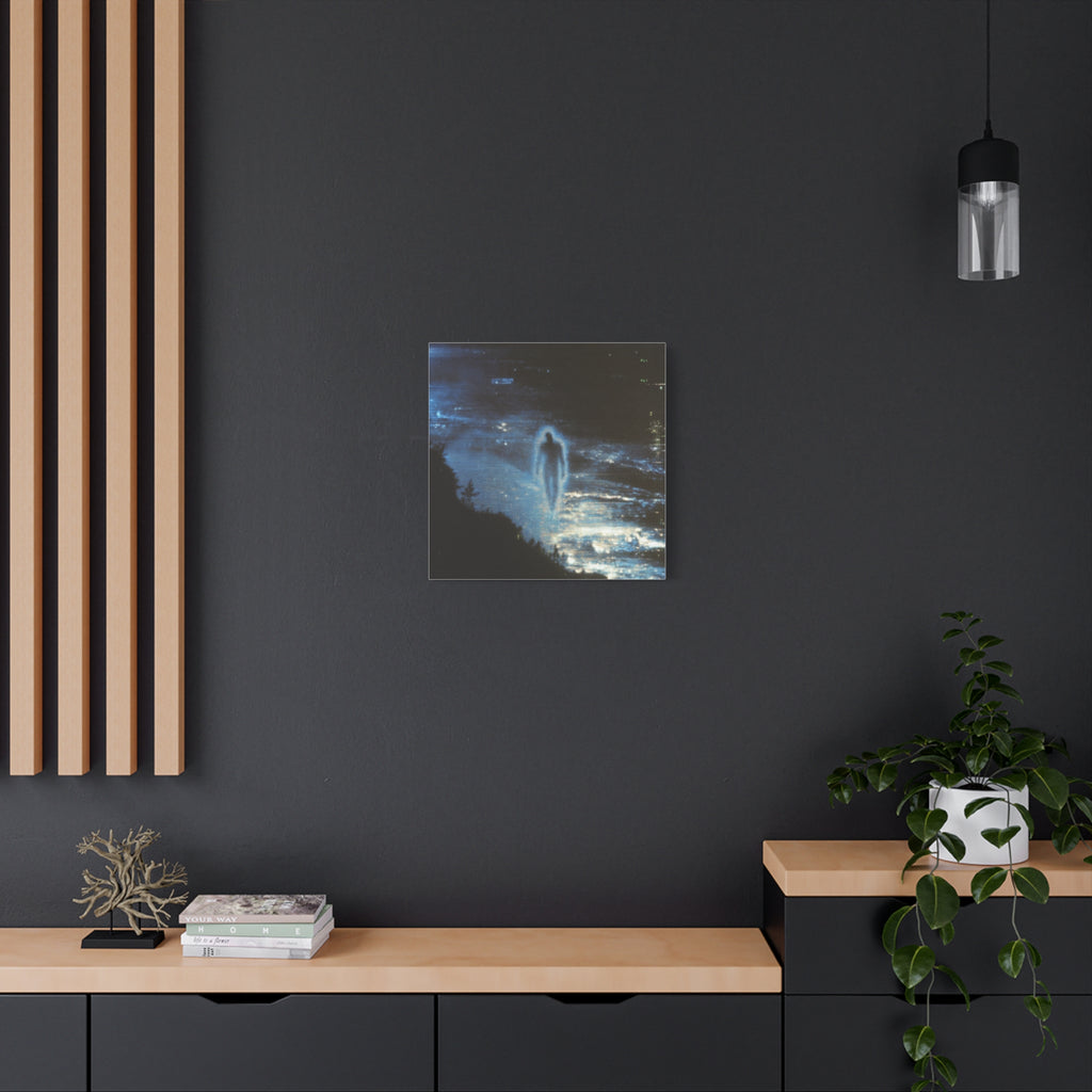 Digital soul matte canvas print