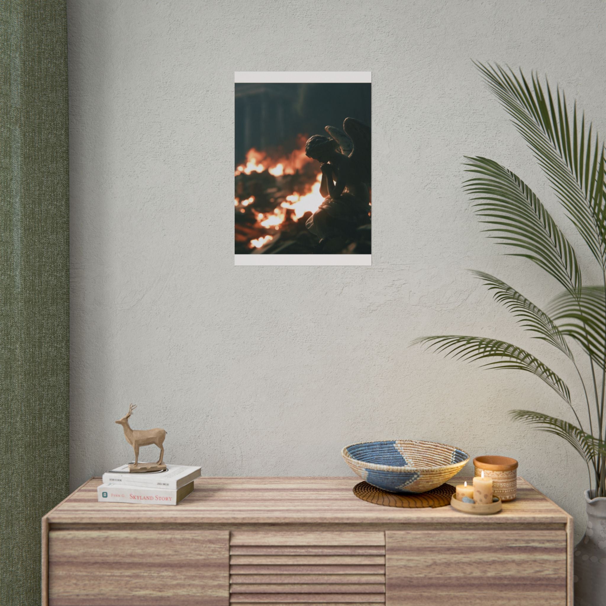 Mourning angel poster