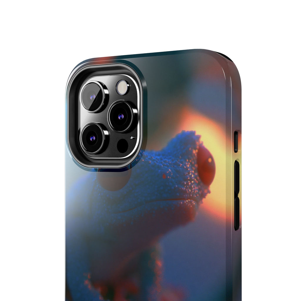 Sunset treefrog phone case