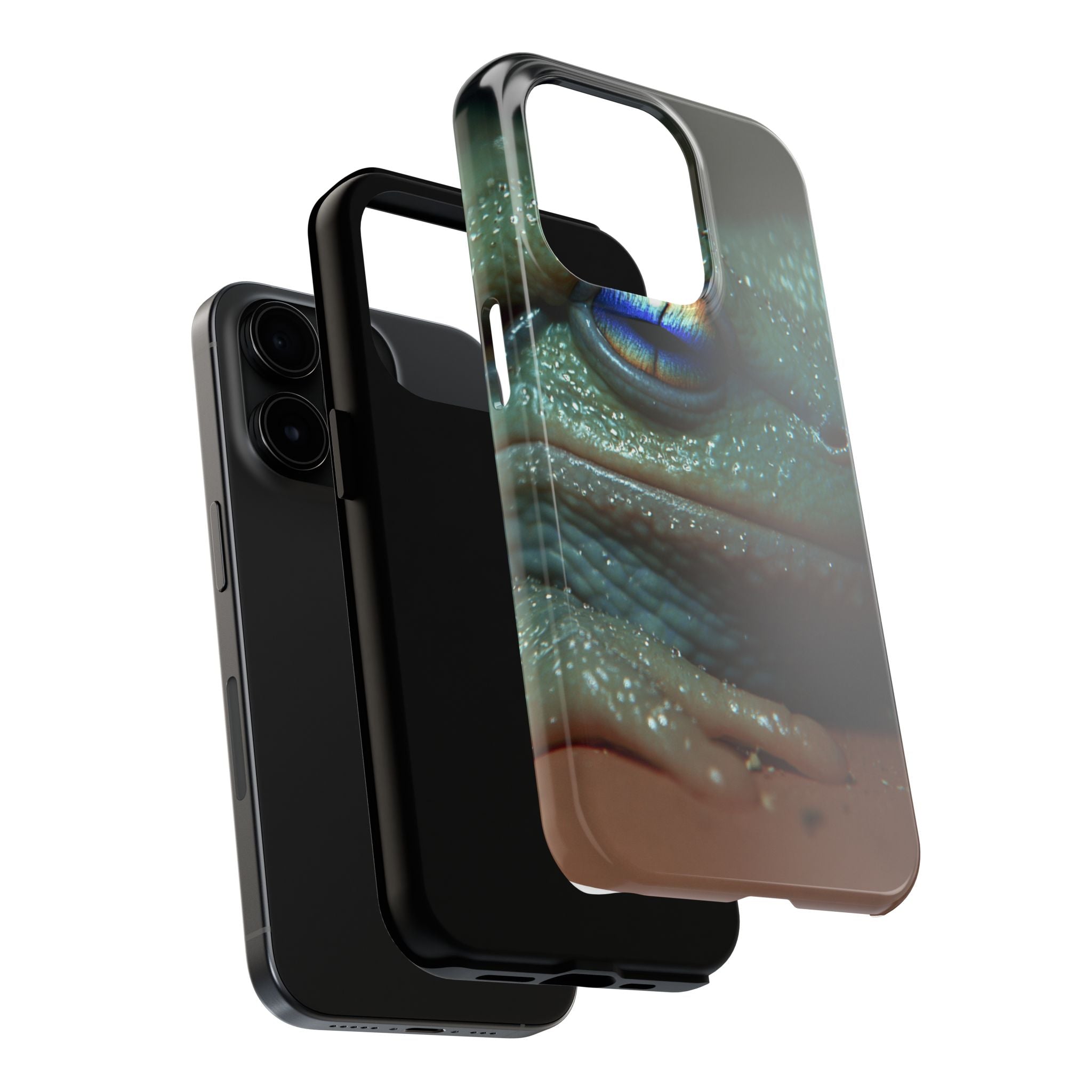Trippy frog phone case