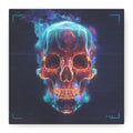 Heat signature matte canvas print