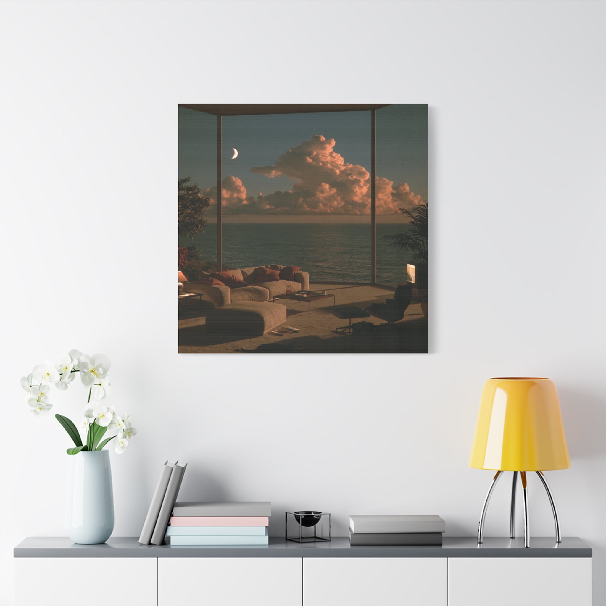 Serenity matte canvas print