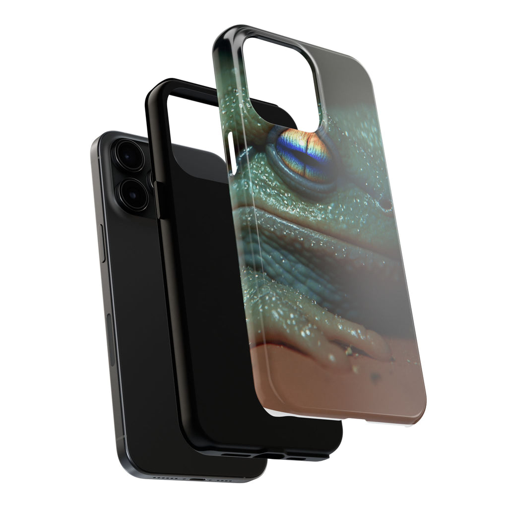 Trippy frog phone case