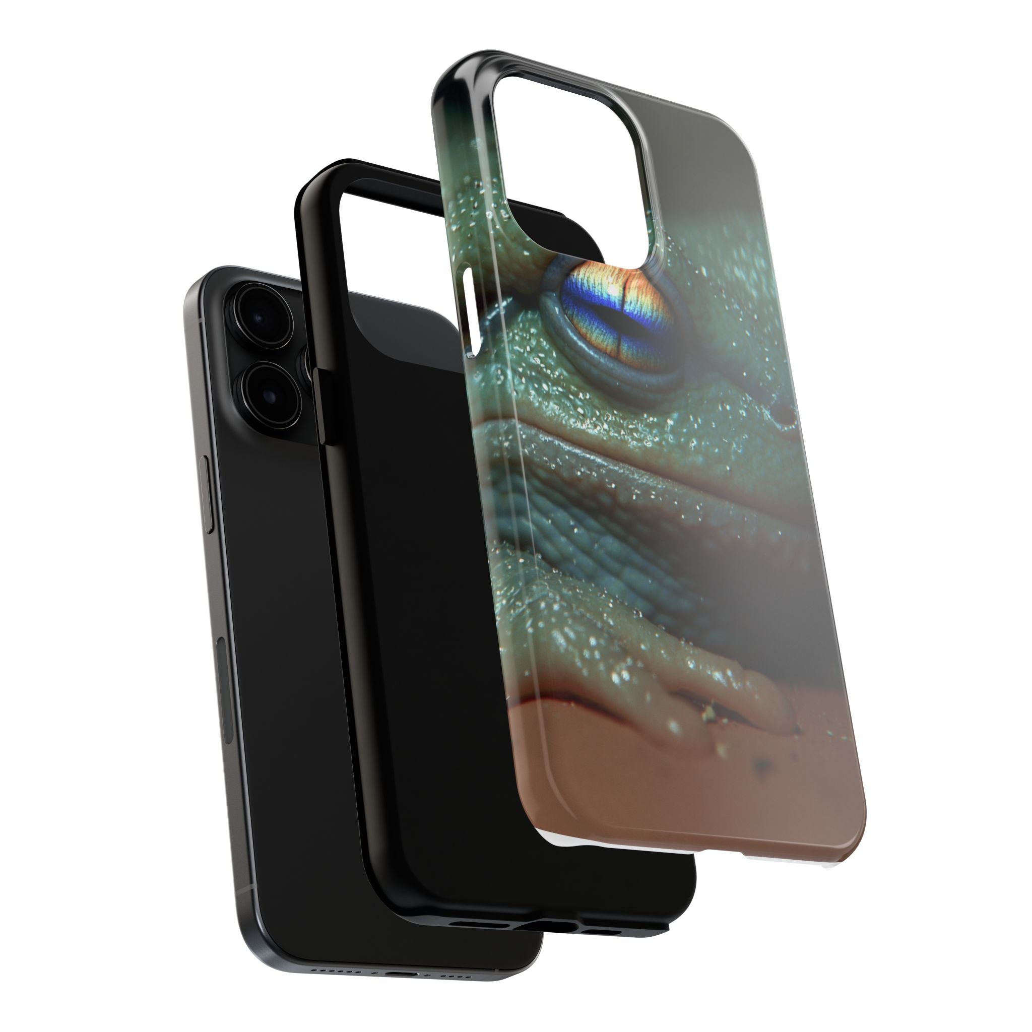 Trippy frog phone case