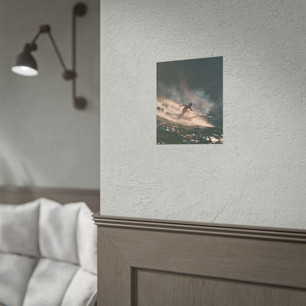 Wave catcher poster