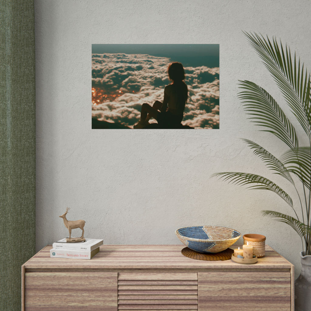 Lonely girl poster