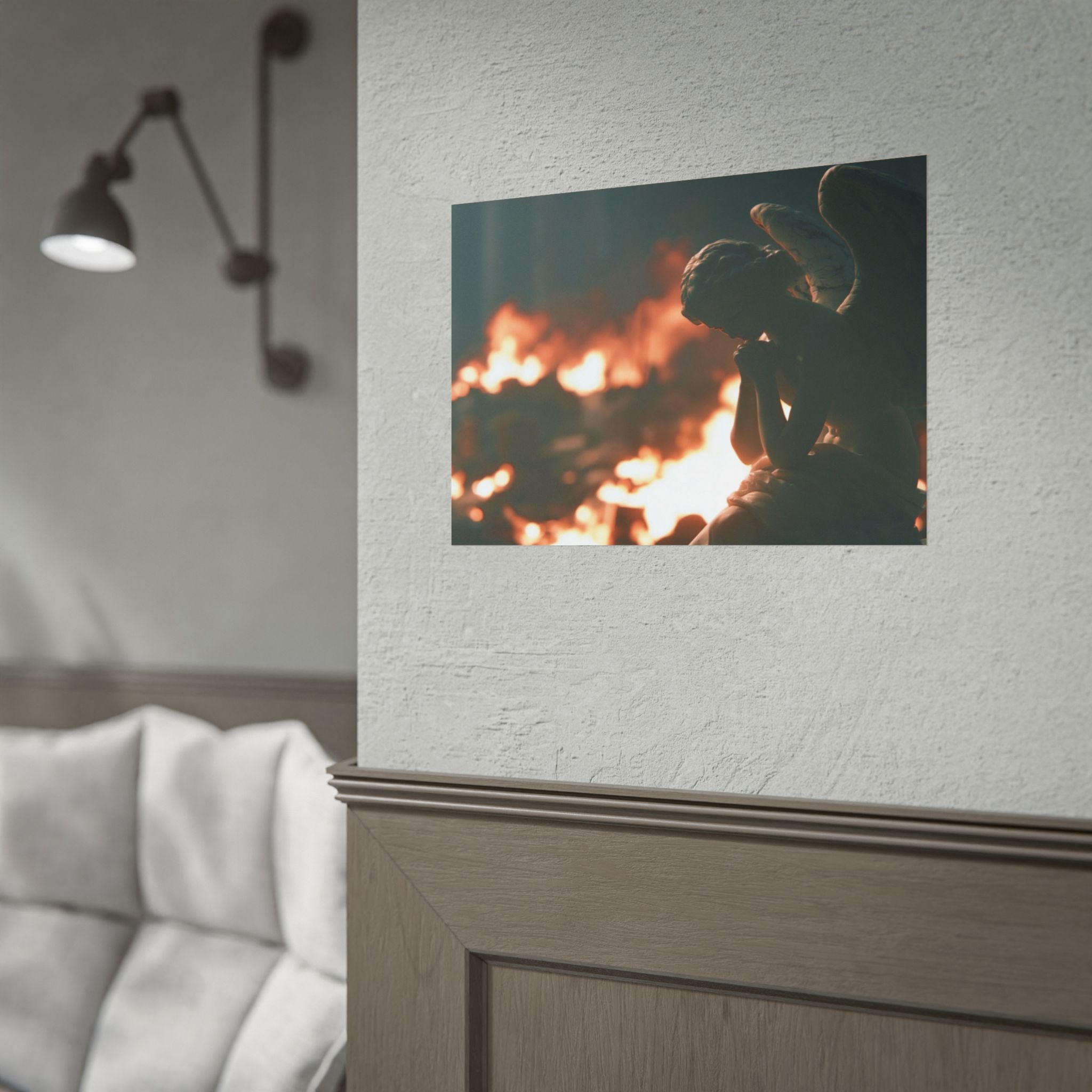Mourning angel poster