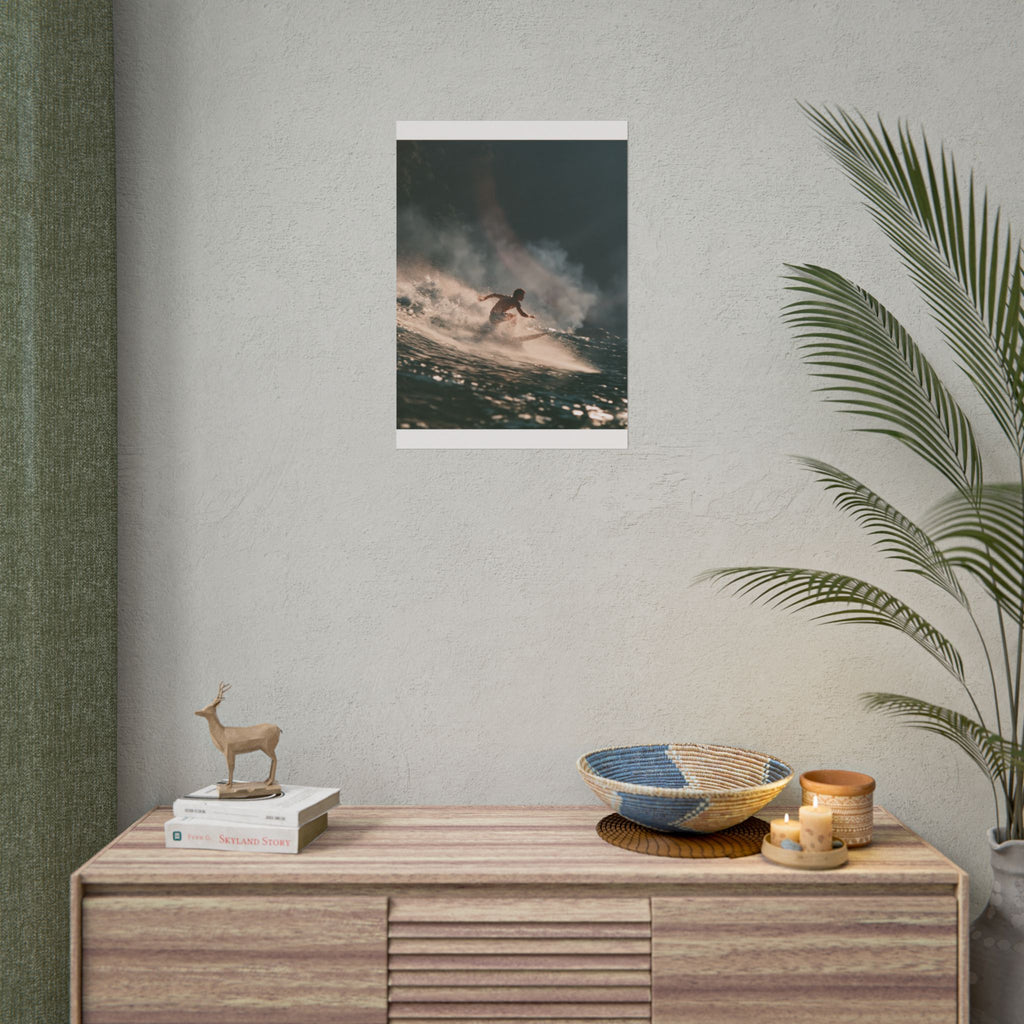 Wave catcher poster