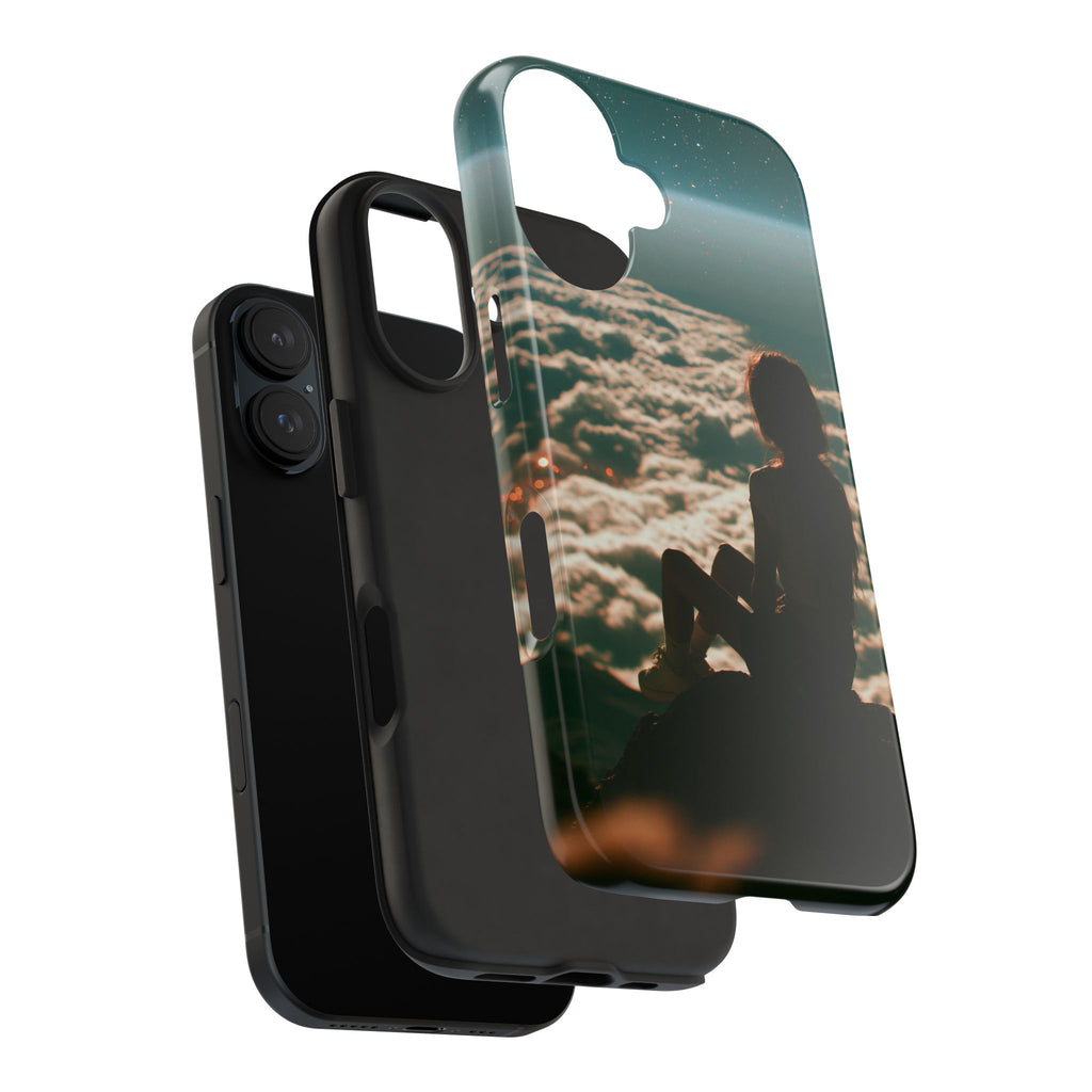 Lonely girl phone case