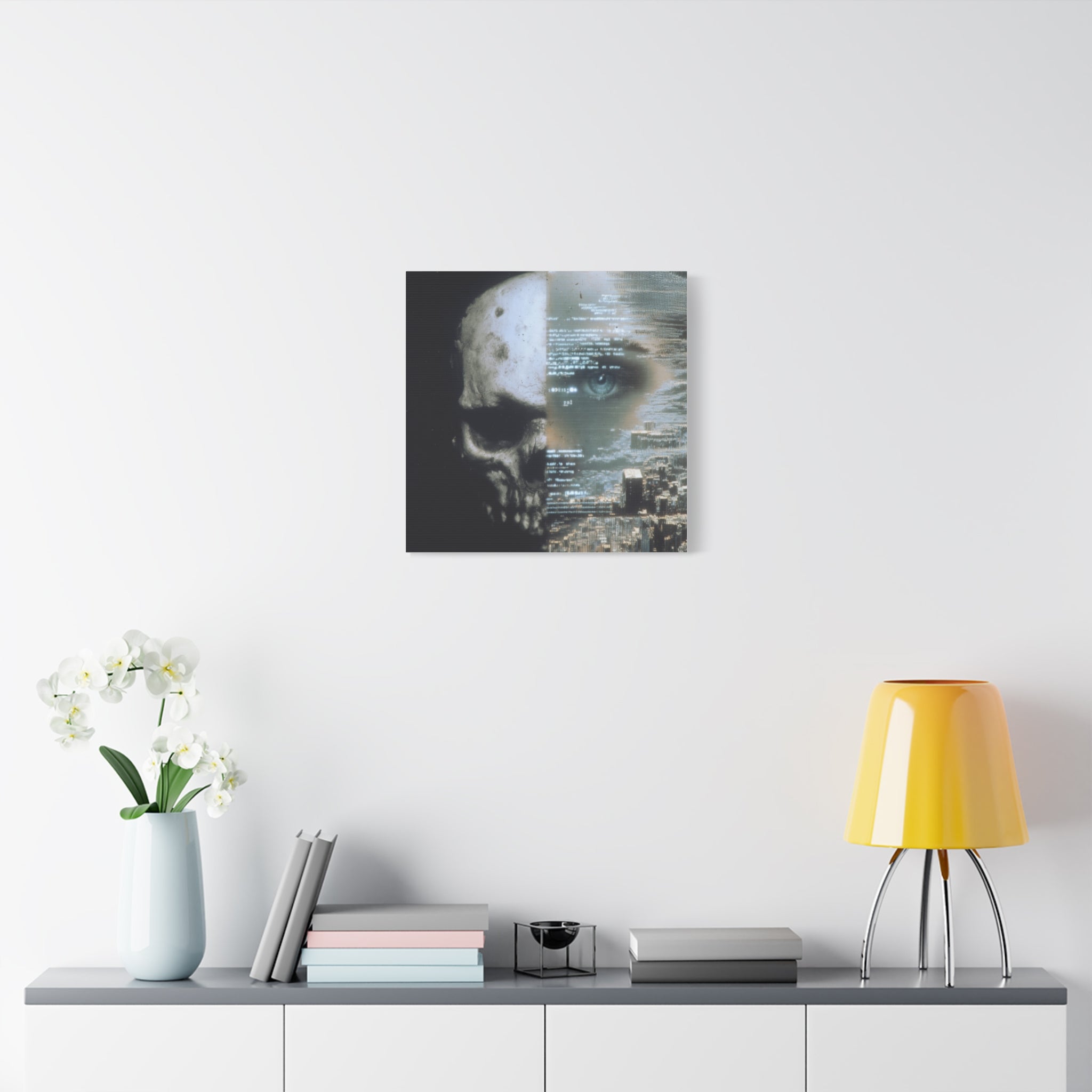 Dichotomy matte Canvas print