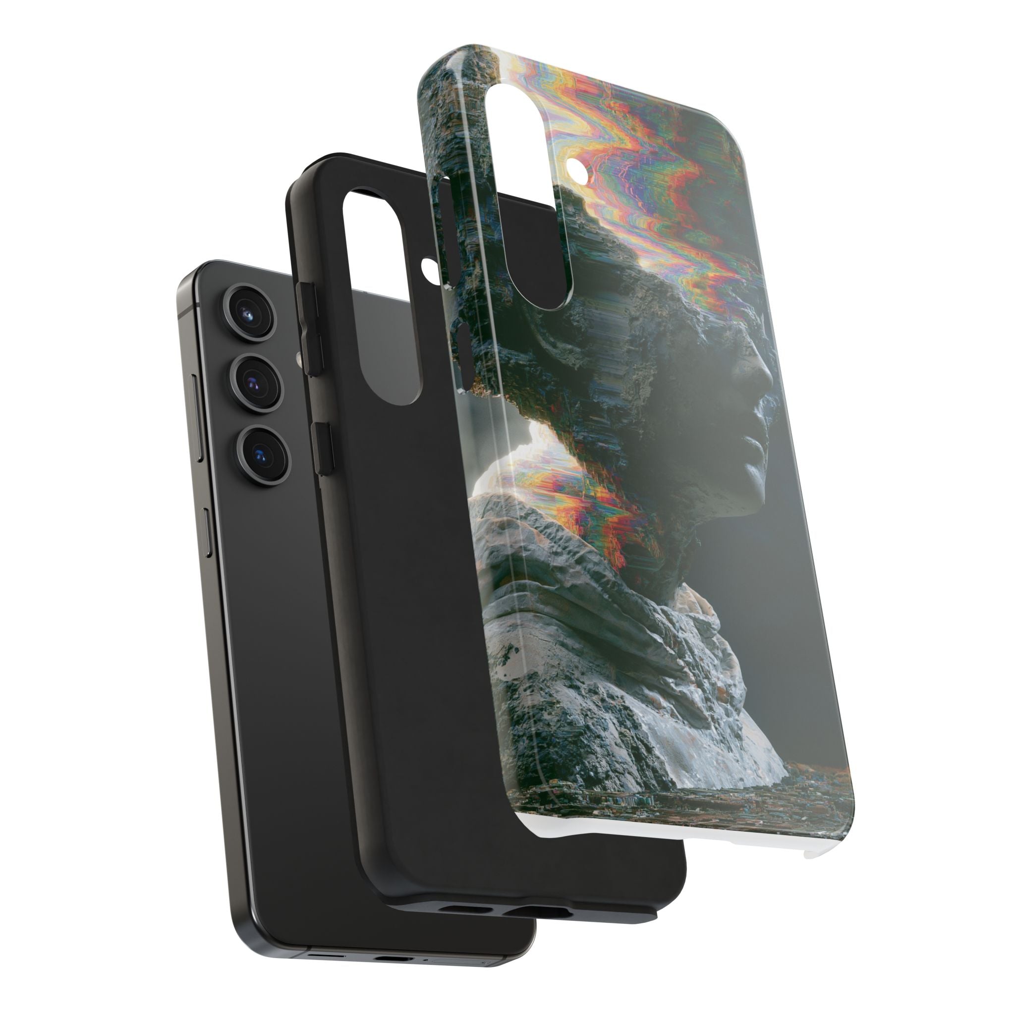 Psychedelic headache phone case