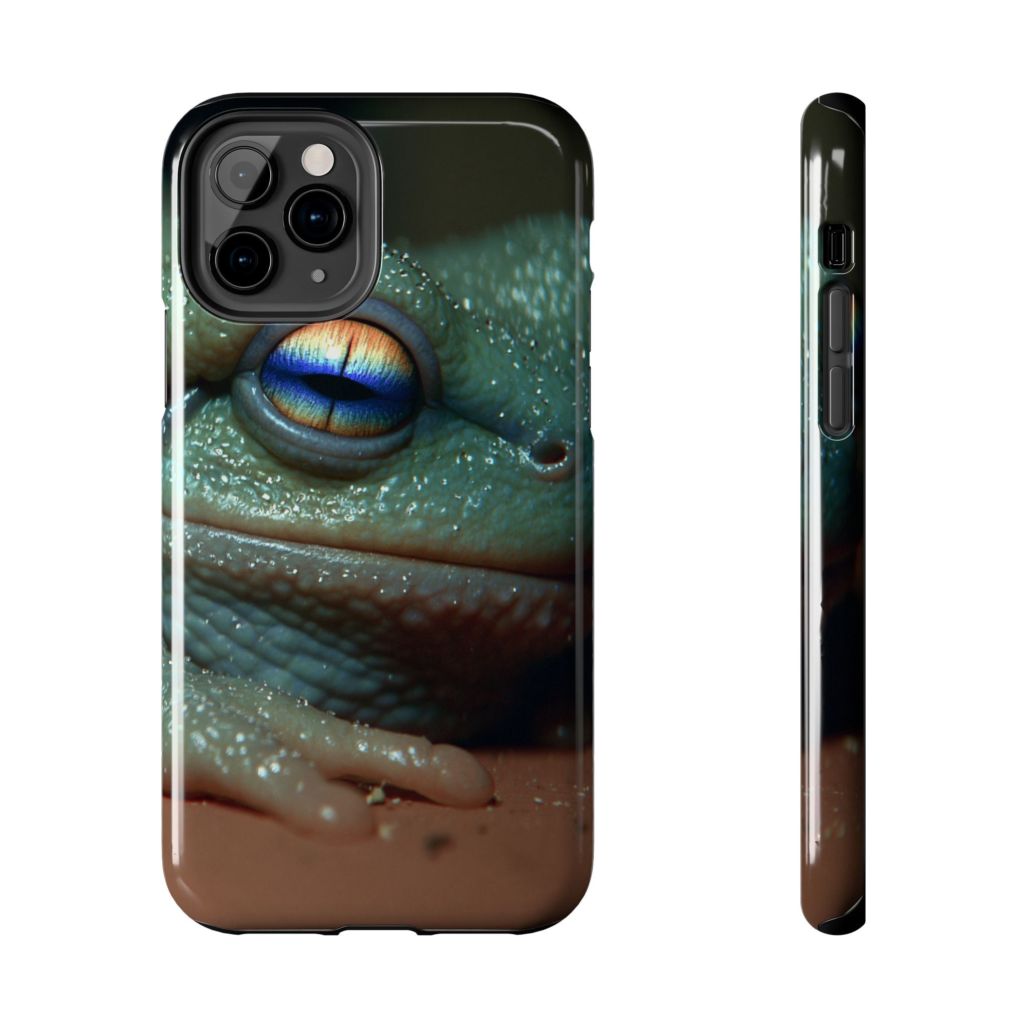 Trippy frog phone case