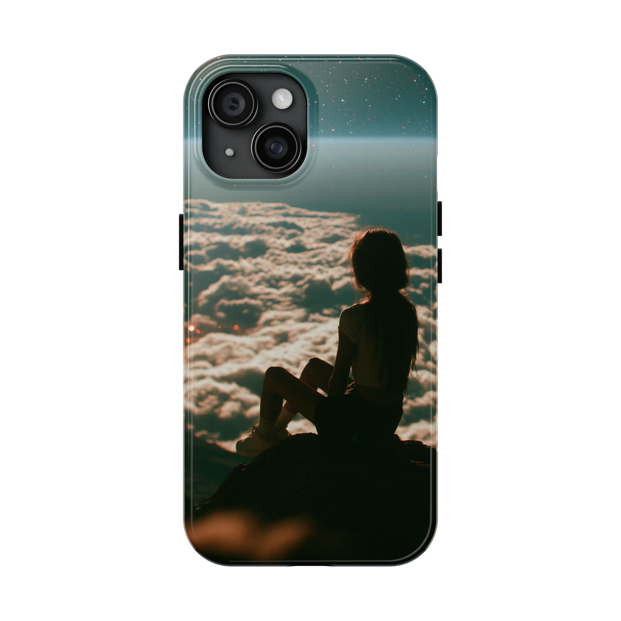 Lonely girl phone case