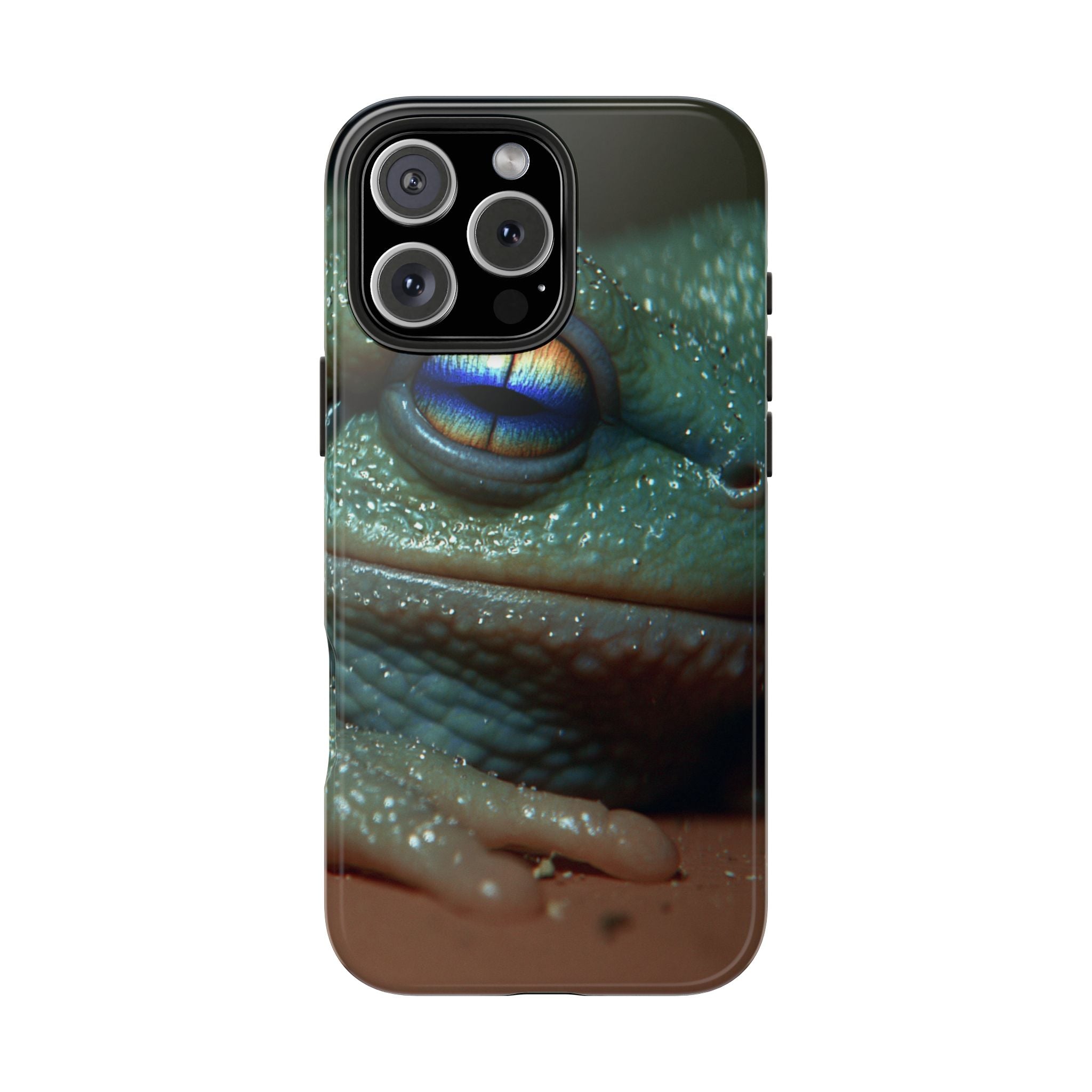 Trippy frog phone case