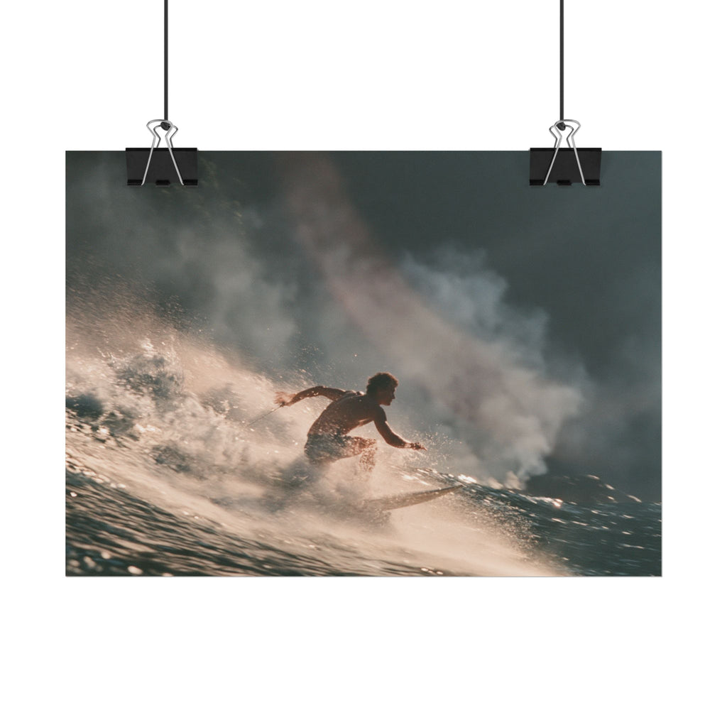 Wave catcher poster