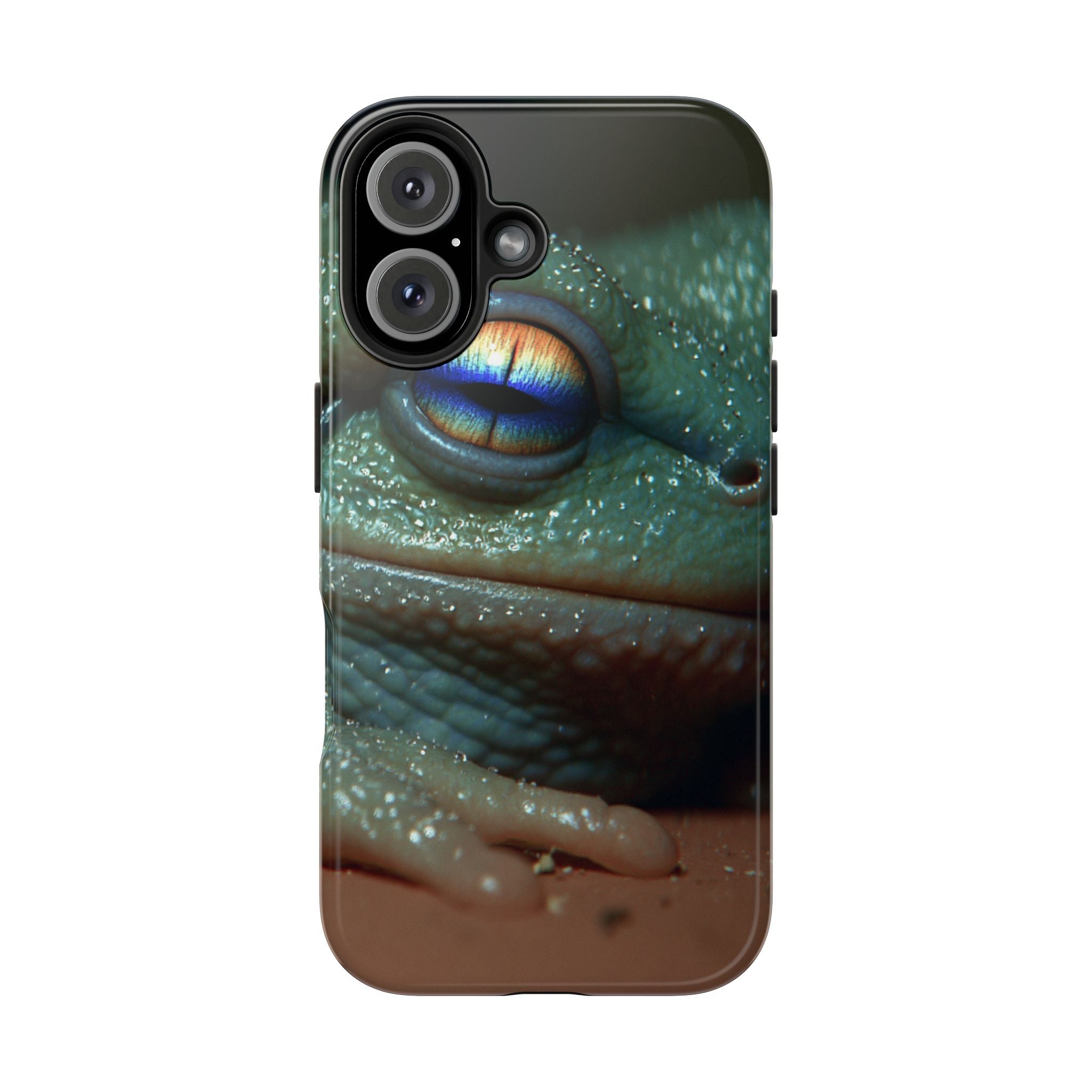 Trippy frog phone case