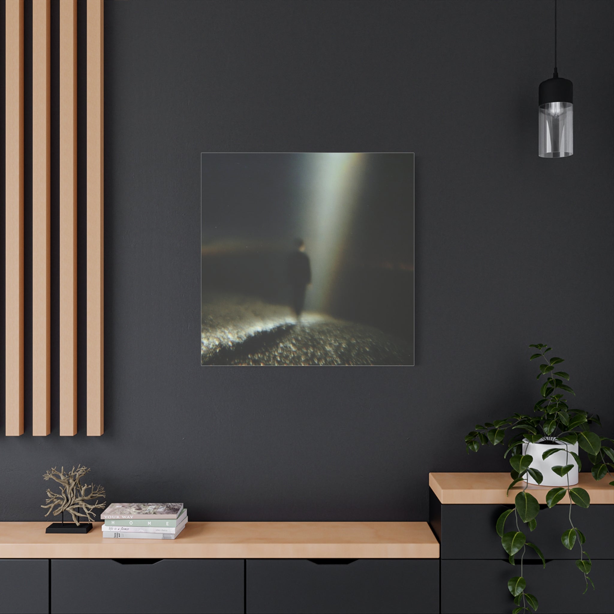 Lost matte Canvas print